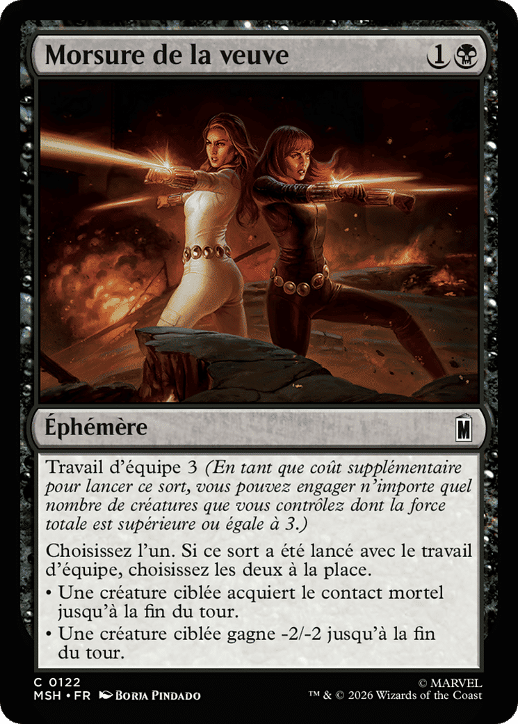 Morsure de la veuve — Marvel Super Heroes — Magic: The Gathering
