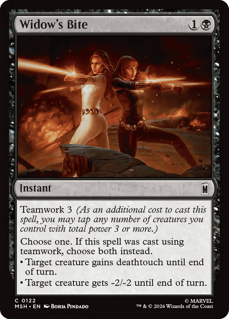 Widow's Bite — Marvel Super Heroes — Magic: The Gathering