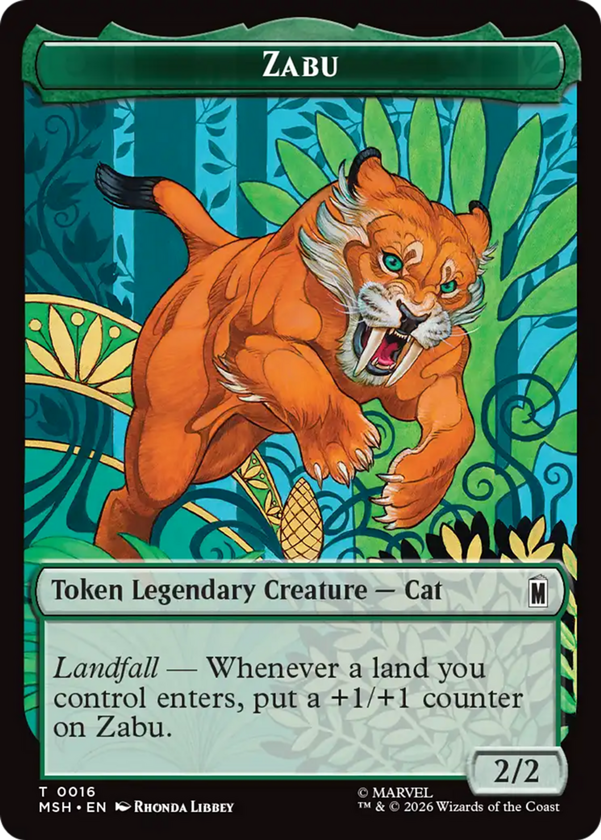 Zabu — Marvel Super Heroes — Magic: The Gathering