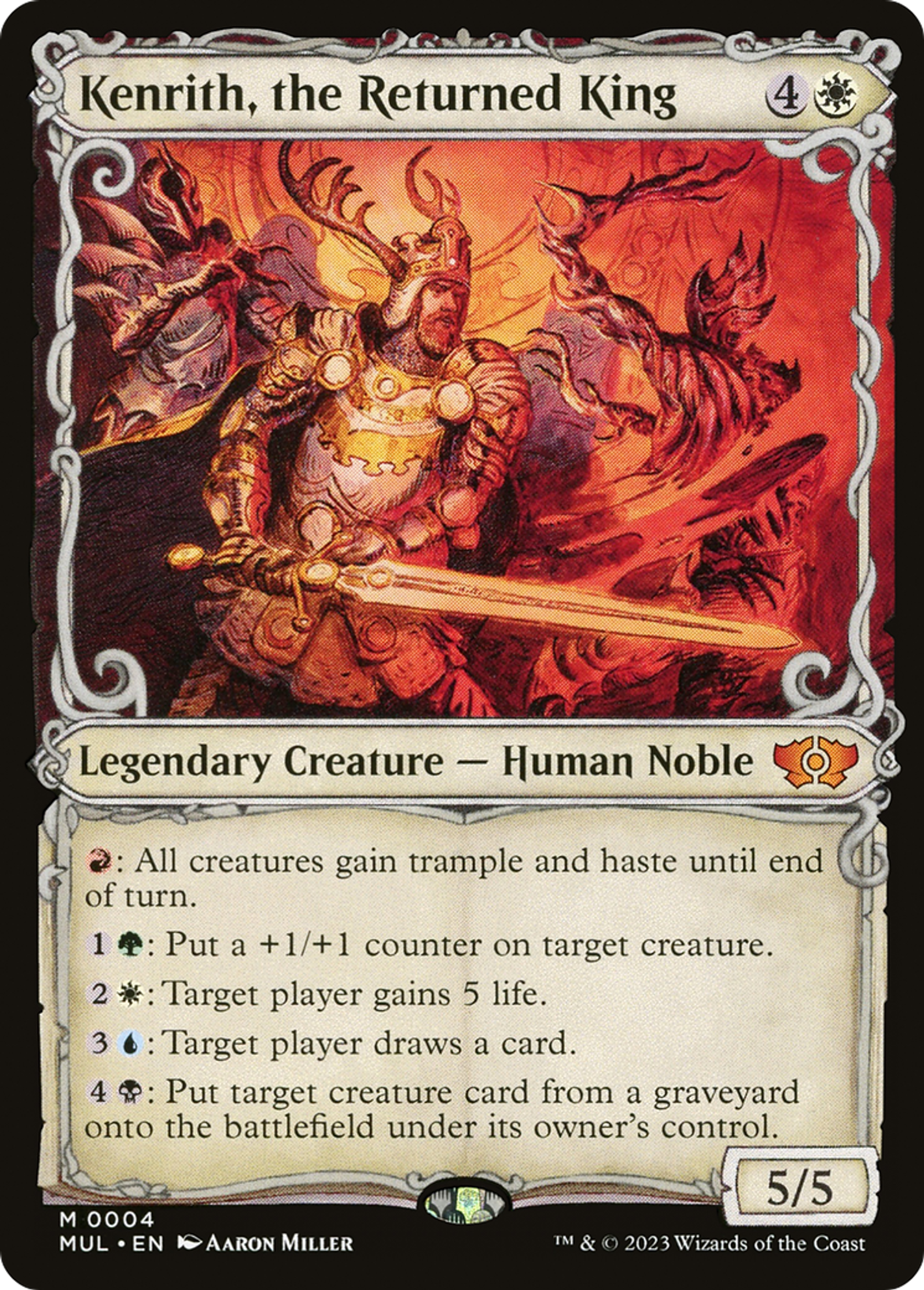 Kenrith, the Returned King — Multiverse Legends — Magic: The Gathering
