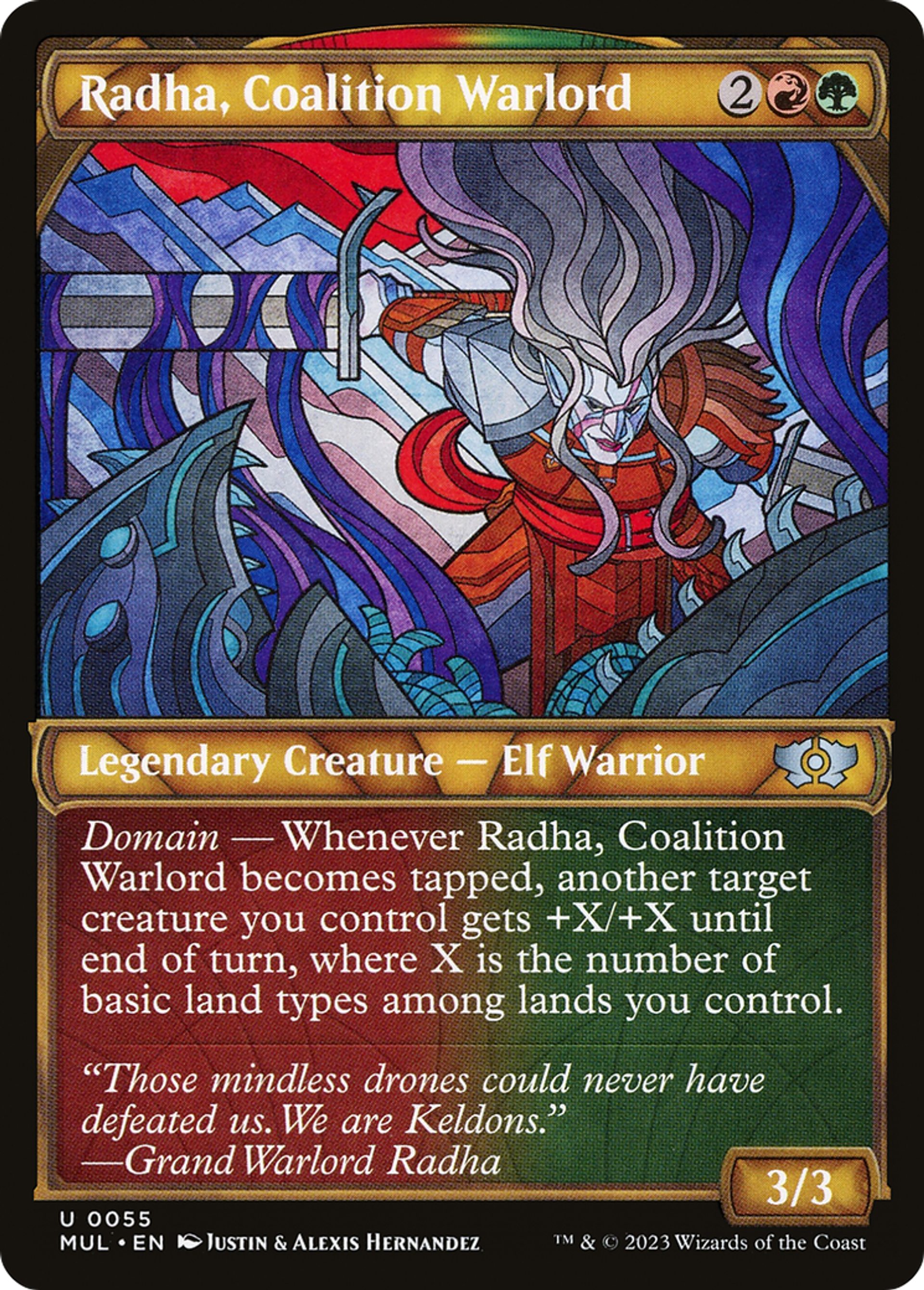 Radha, Coalition Warlord — Multiverse Legends — Magic: The Gathering