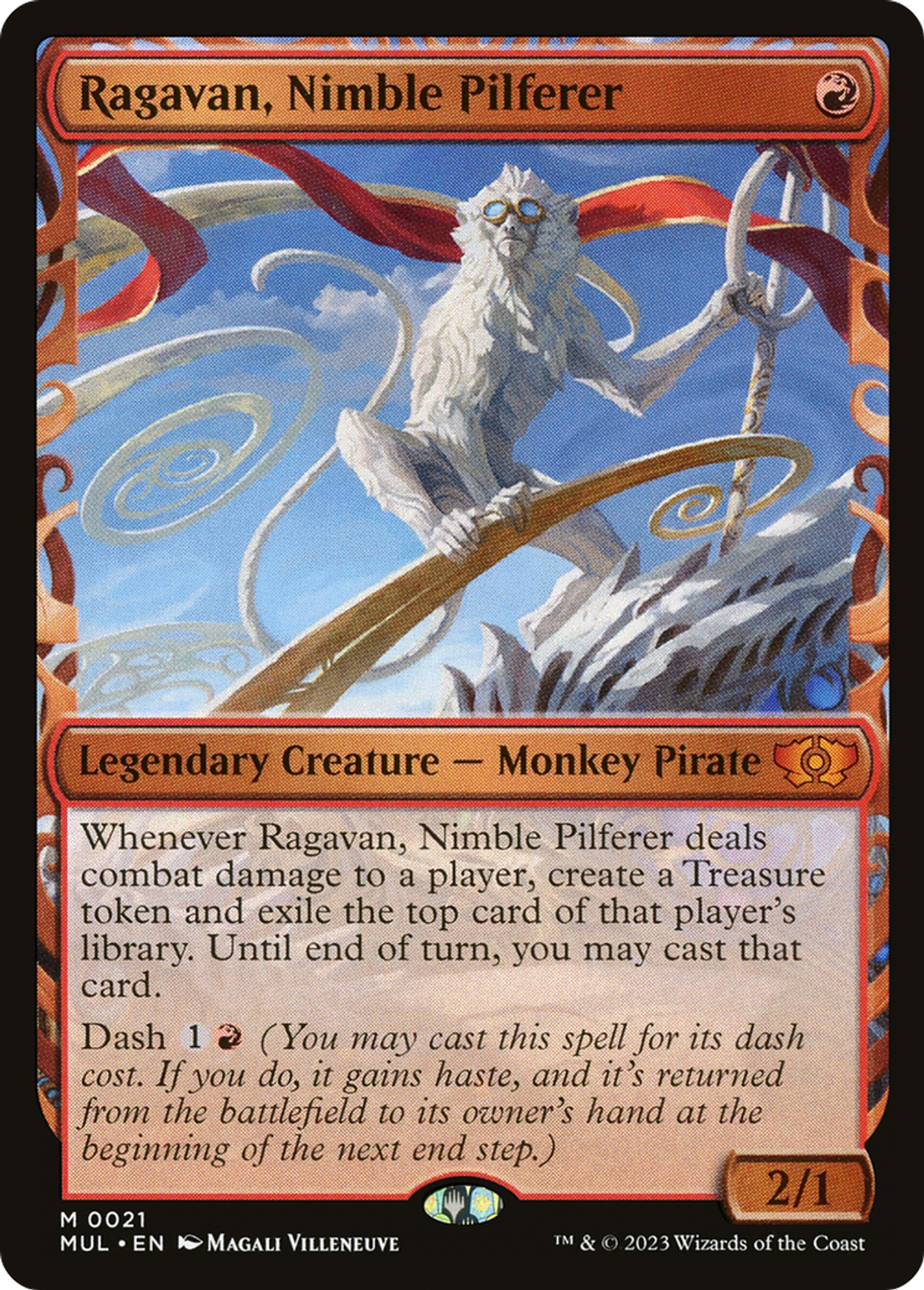 Ragavan, Nimble Pilferer — Multiverse Legends — Magic: The Gathering