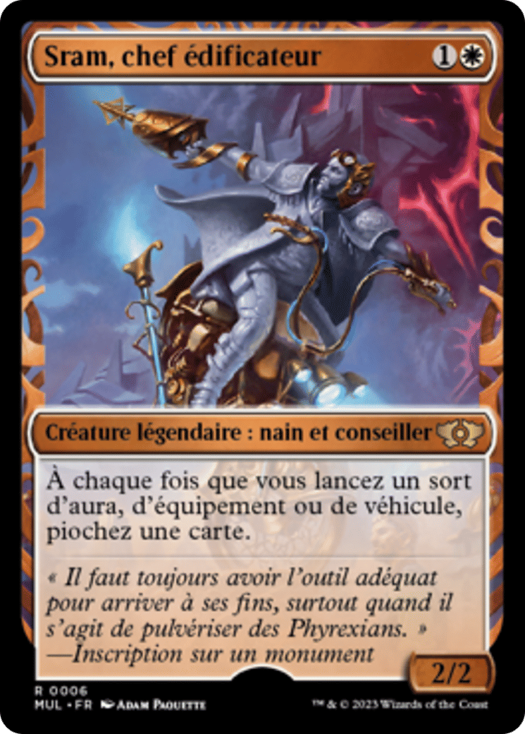 Sram, chef édificateur — Multiverse Legends — Magic: The Gathering