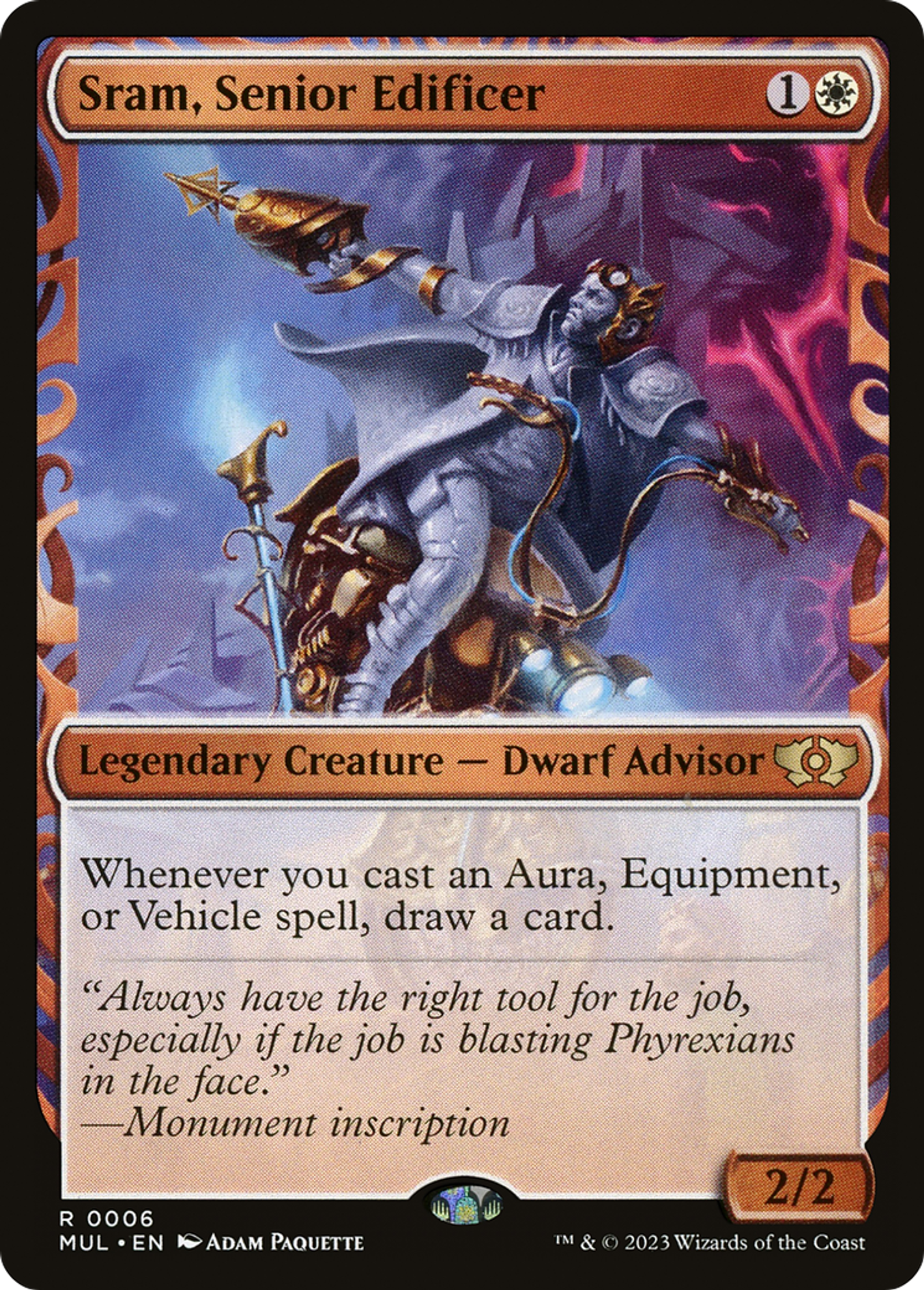 Sram, Senior Edificer — Multiverse Legends — Magic: The Gathering