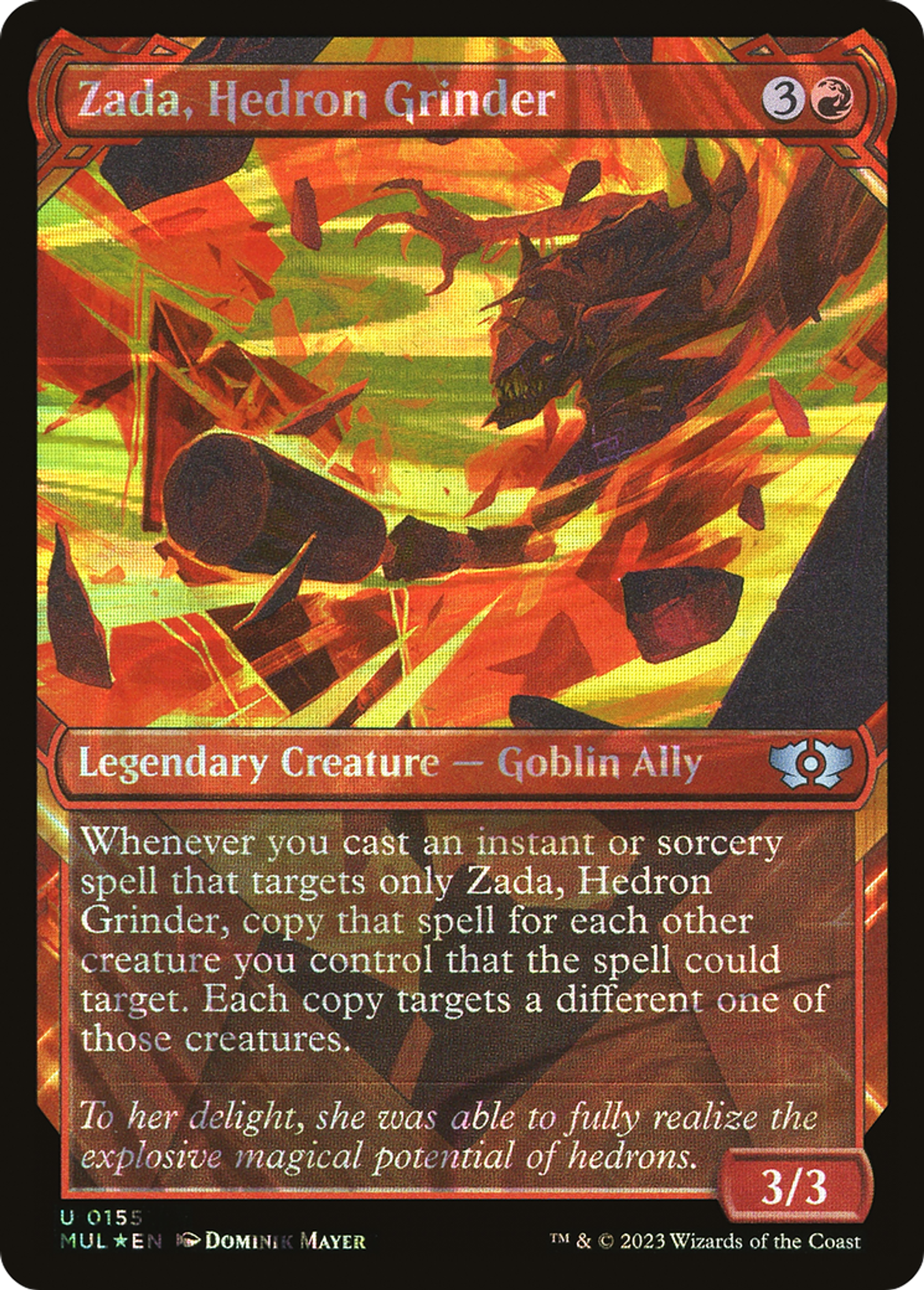 Zada, Hedron Grinder — Multiverse Legends — Magic: The Gathering