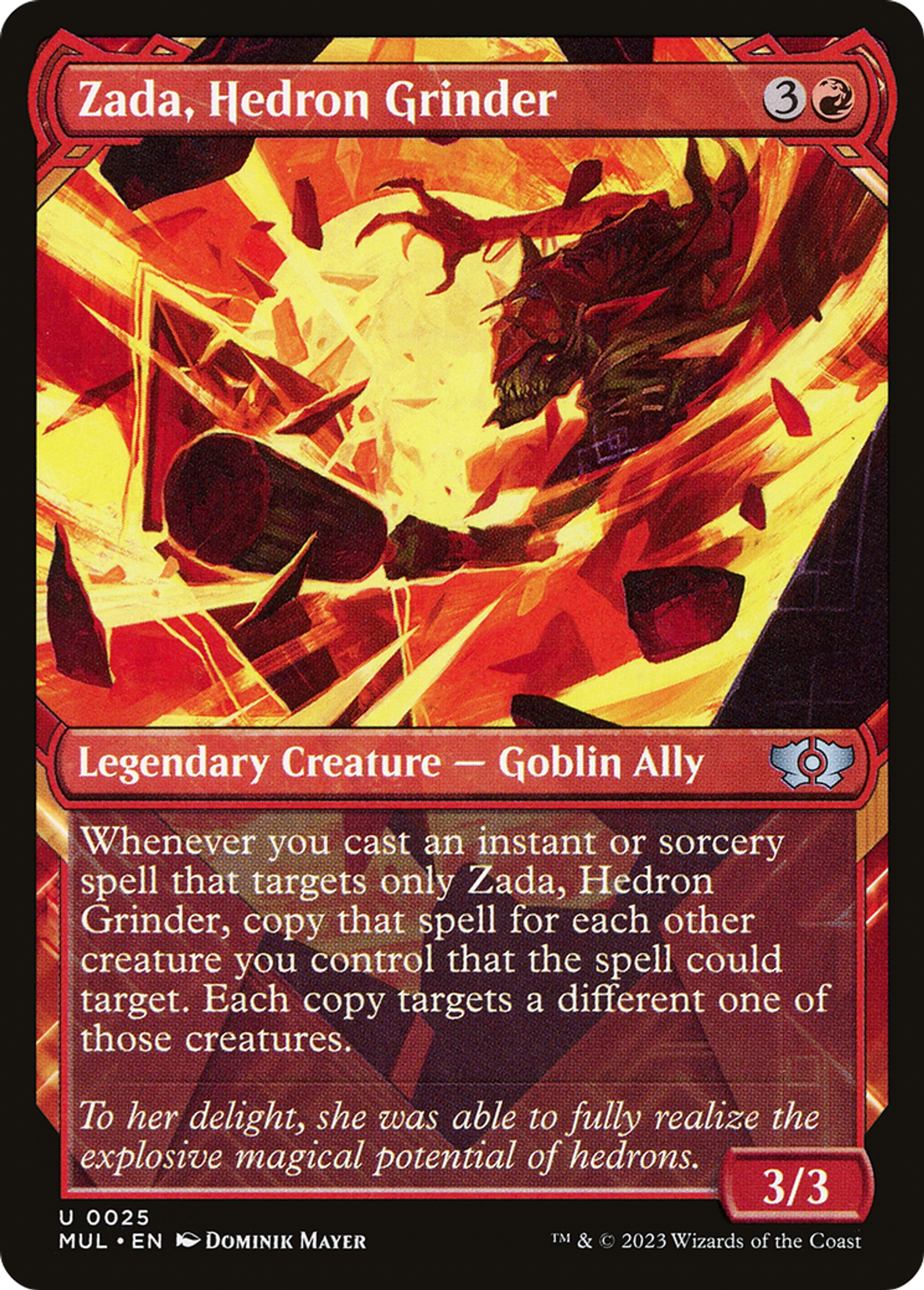 Zada, Hedron Grinder — Multiverse Legends — Magic: The Gathering