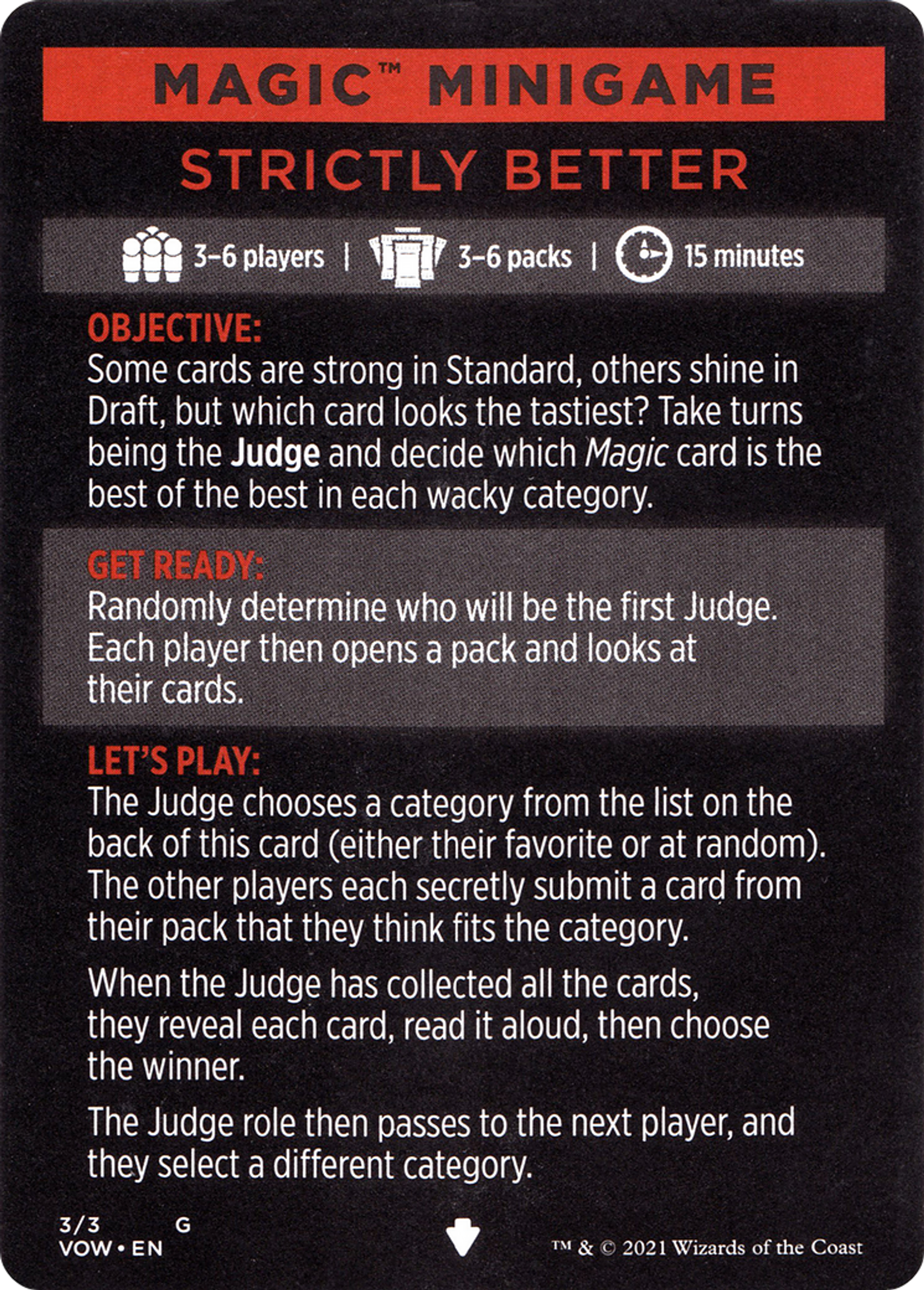Single cards