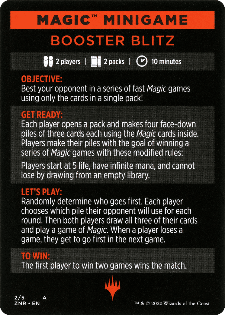 Booster Blitz — Zendikar Rising Minigames — Magic: The Gathering