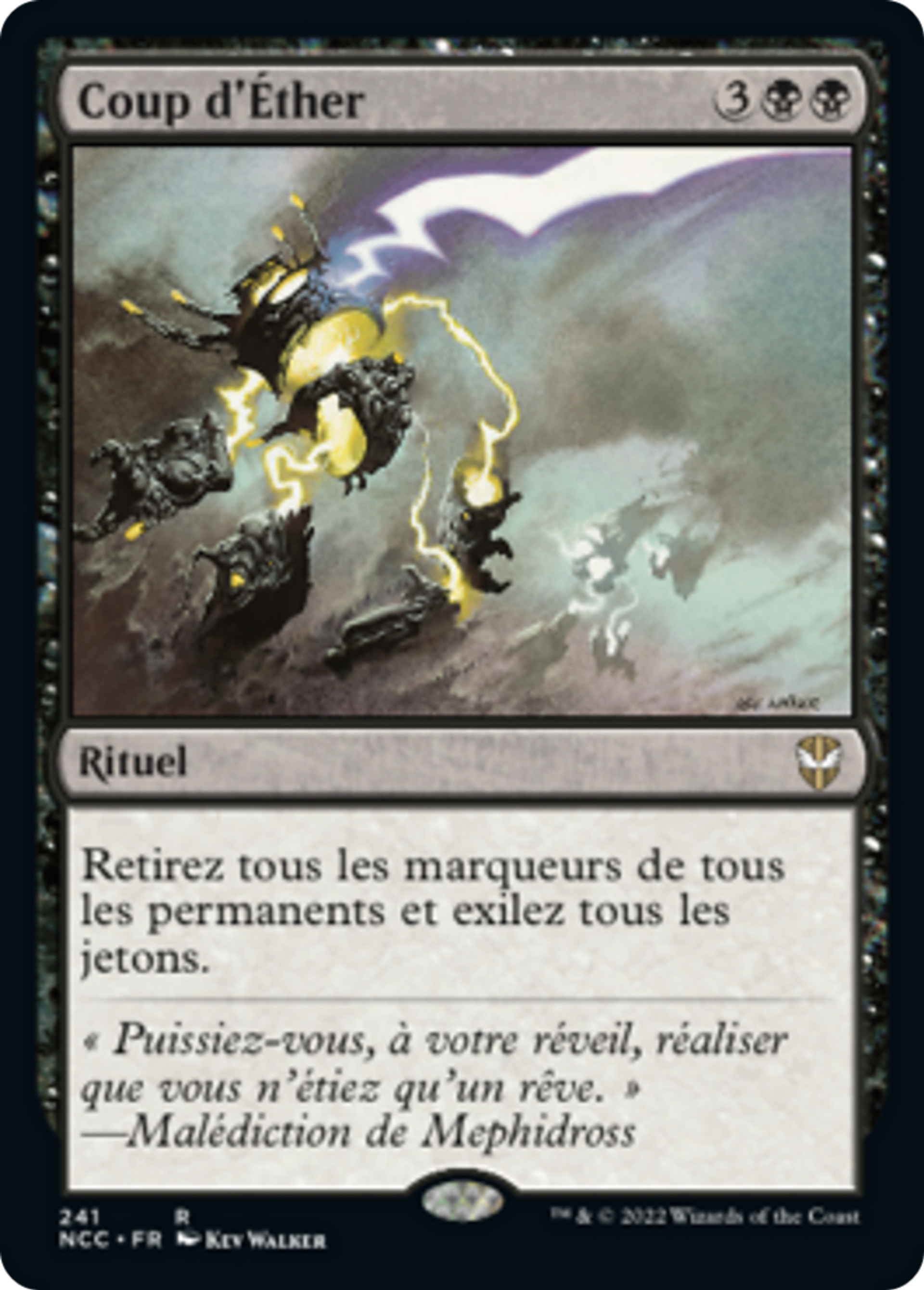 Coup d'Éther — New Capenna Commander — Magic: The Gathering