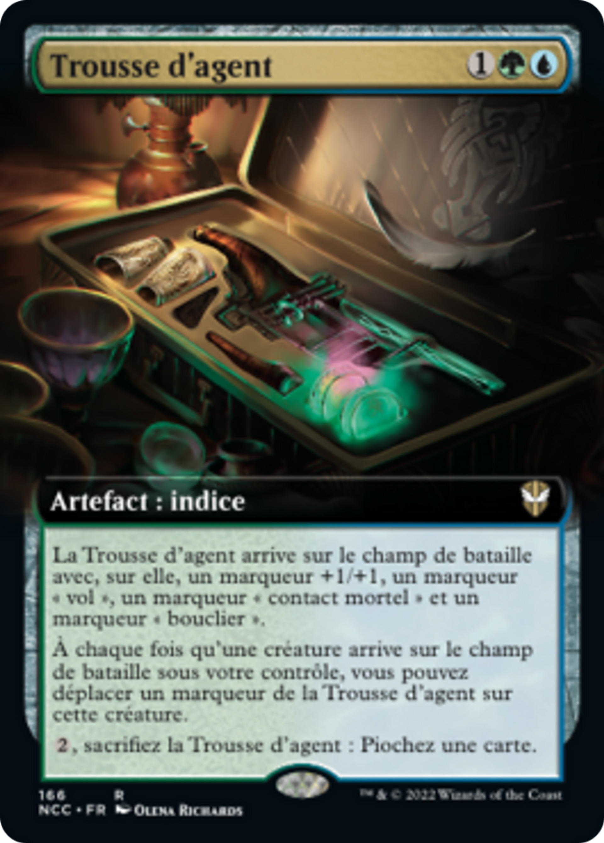 Trousse d'agent — New Capenna Commander — Magic: The Gathering