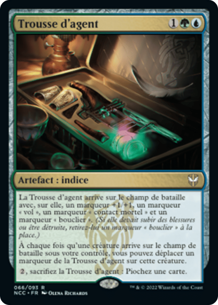 Trousse d'agent — New Capenna Commander — Magic: The Gathering