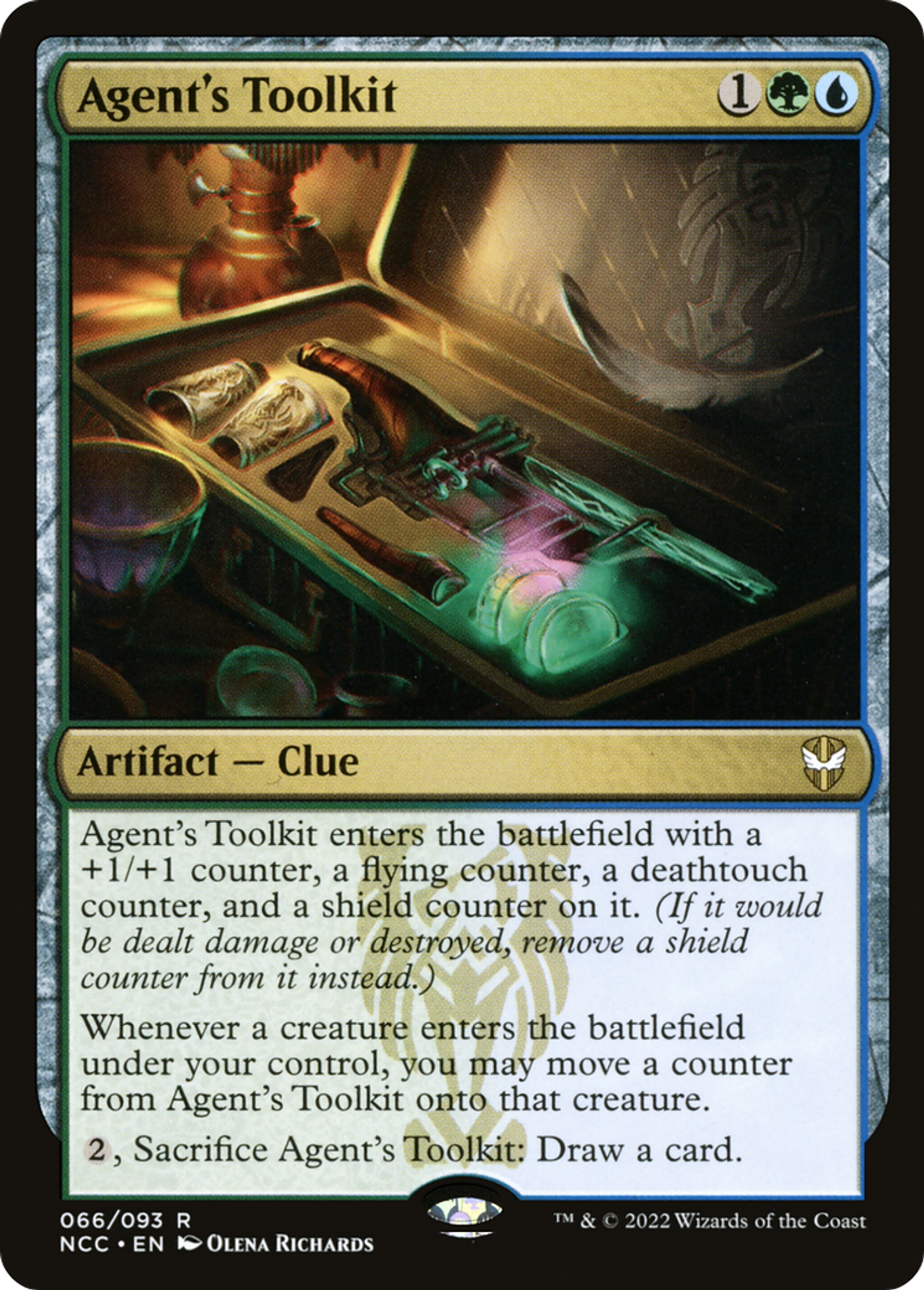 Trousse d'agent — New Capenna Commander — Magic: The Gathering