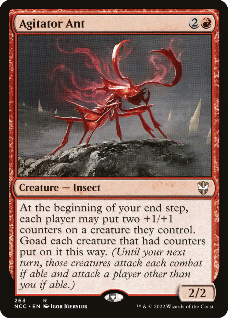 Agitator Ant — New Capenna Commander — Magic: The Gathering