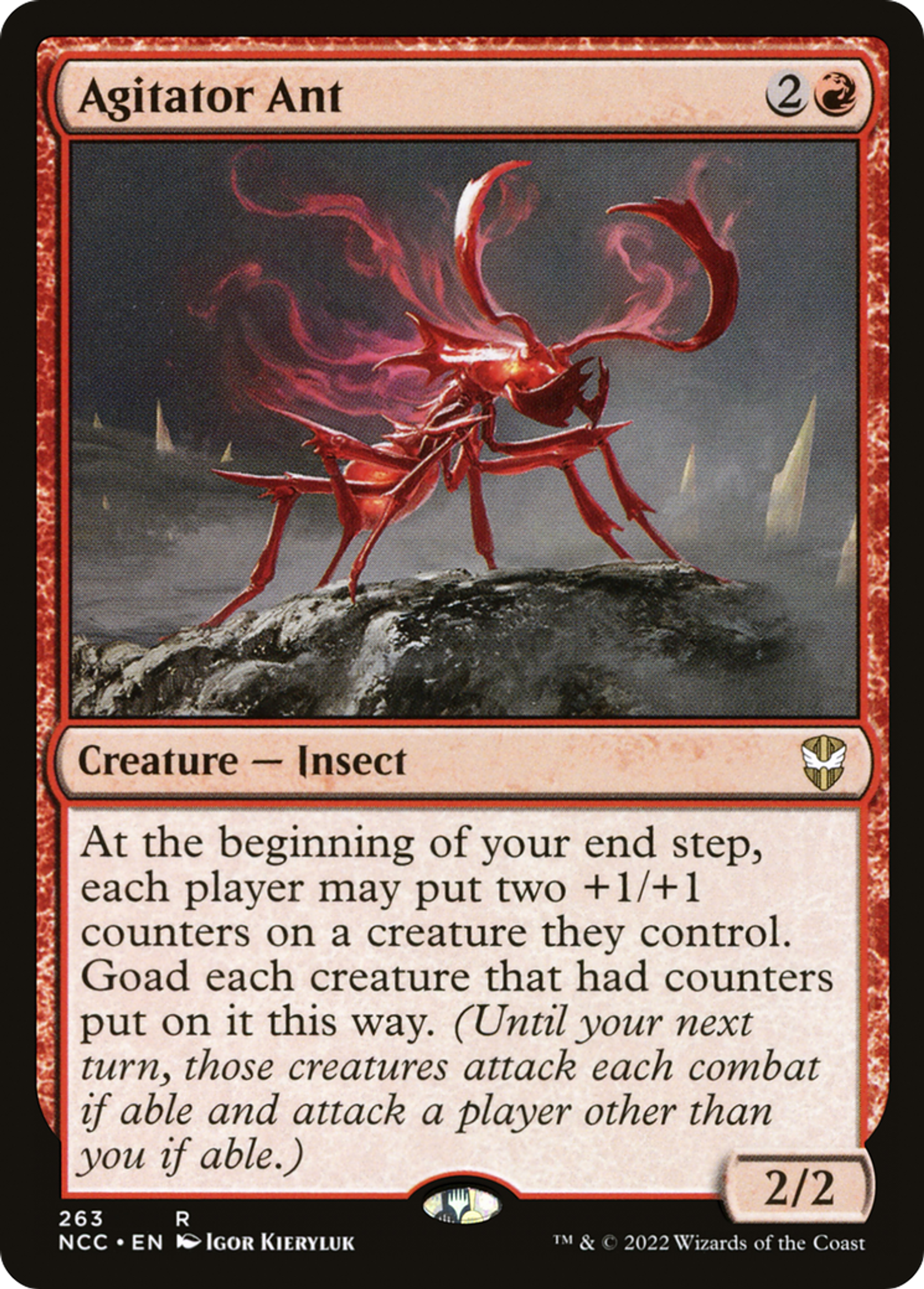 Agitator Ant — New Capenna Commander — Magic: The Gathering