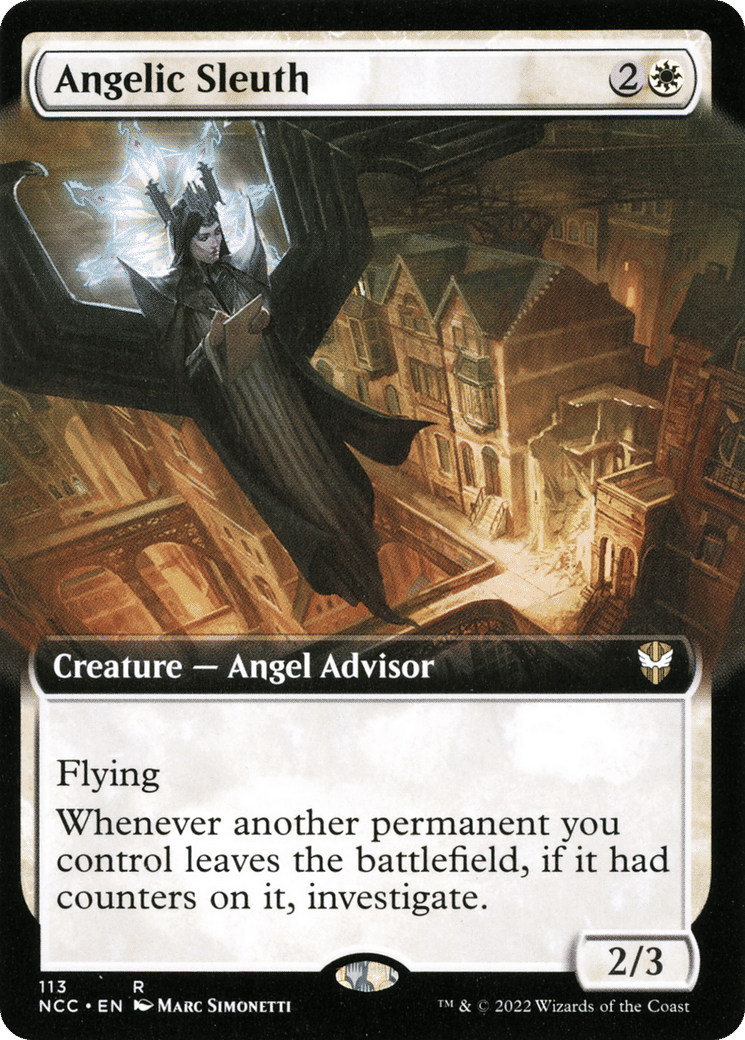 Angelic Sleuth — New Capenna Commander — Magic: The Gathering