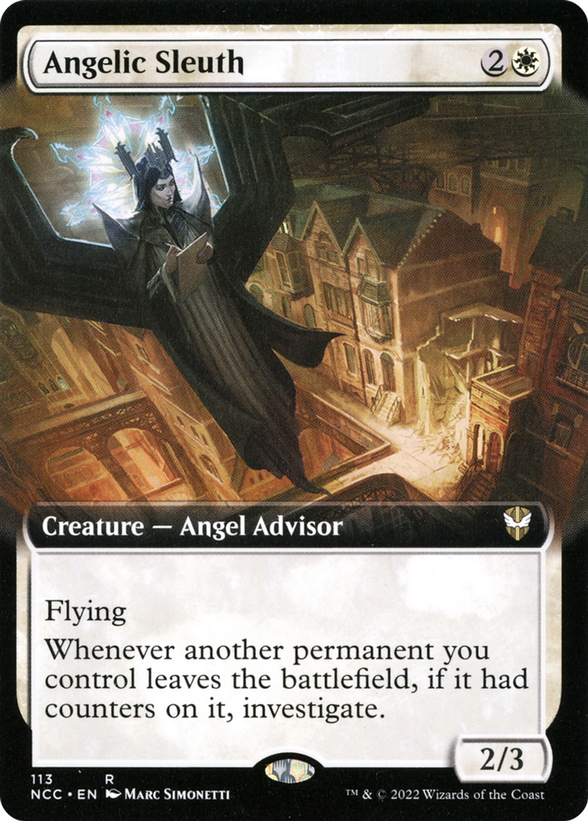 Angelic Sleuth — New Capenna Commander — Magic: The Gathering