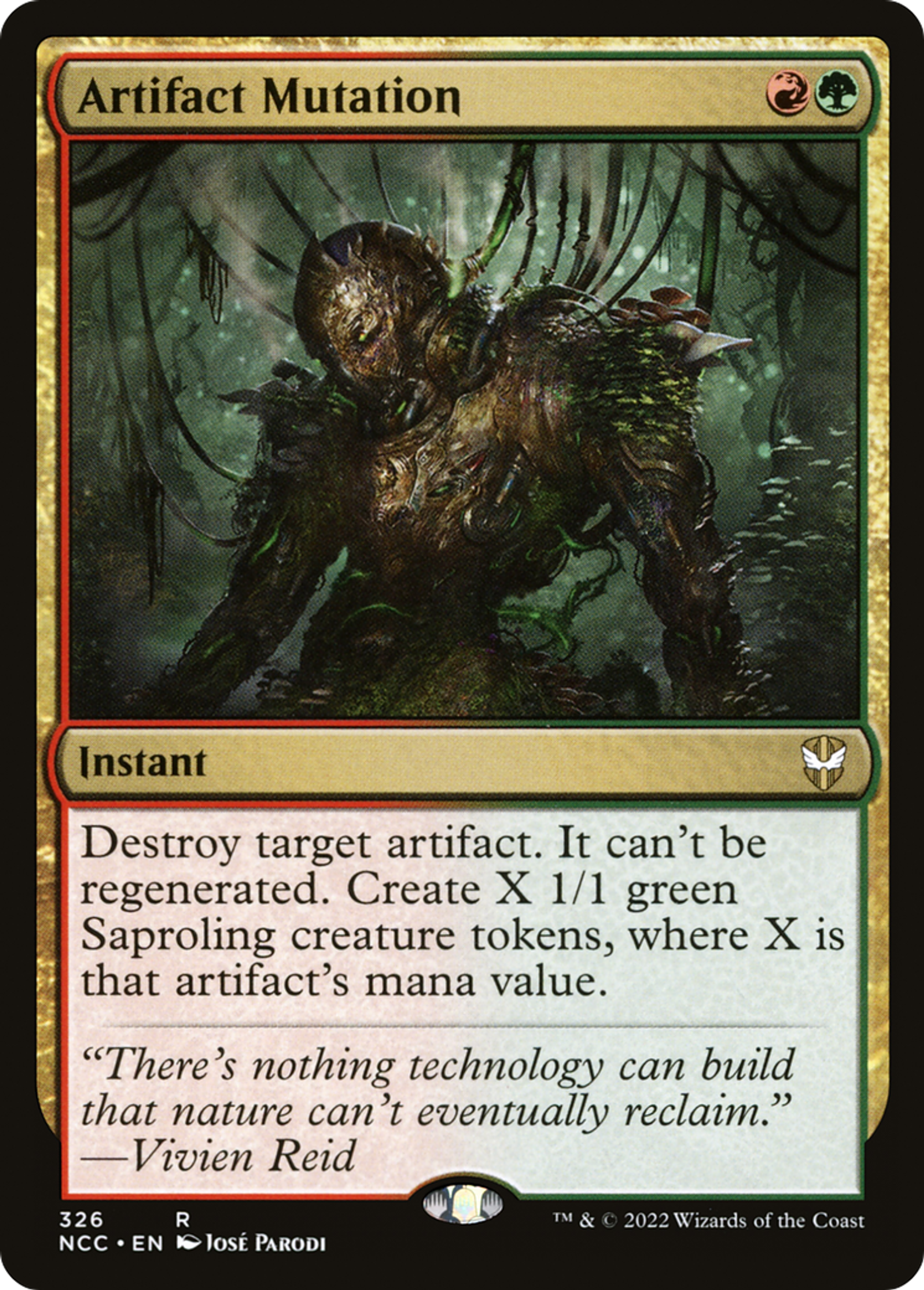 Artifact Mutation — New Capenna Commander — Magic: The Gathering
