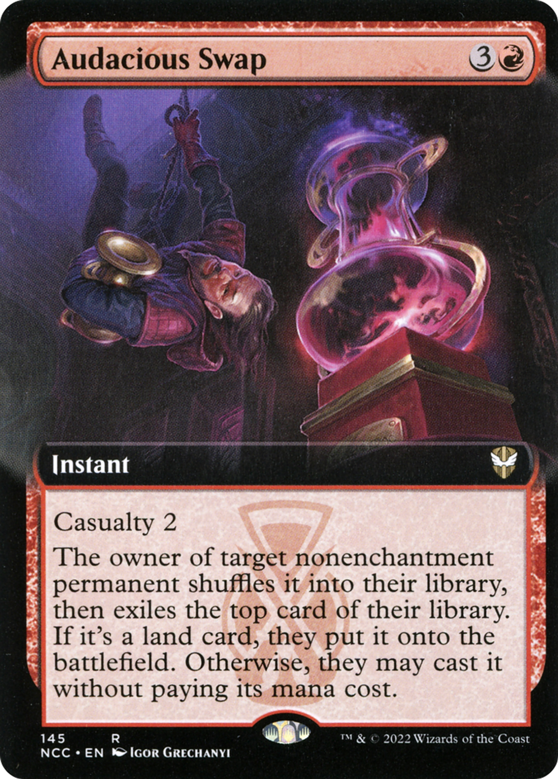 Audacious Swap — New Capenna Commander — Magic: The Gathering