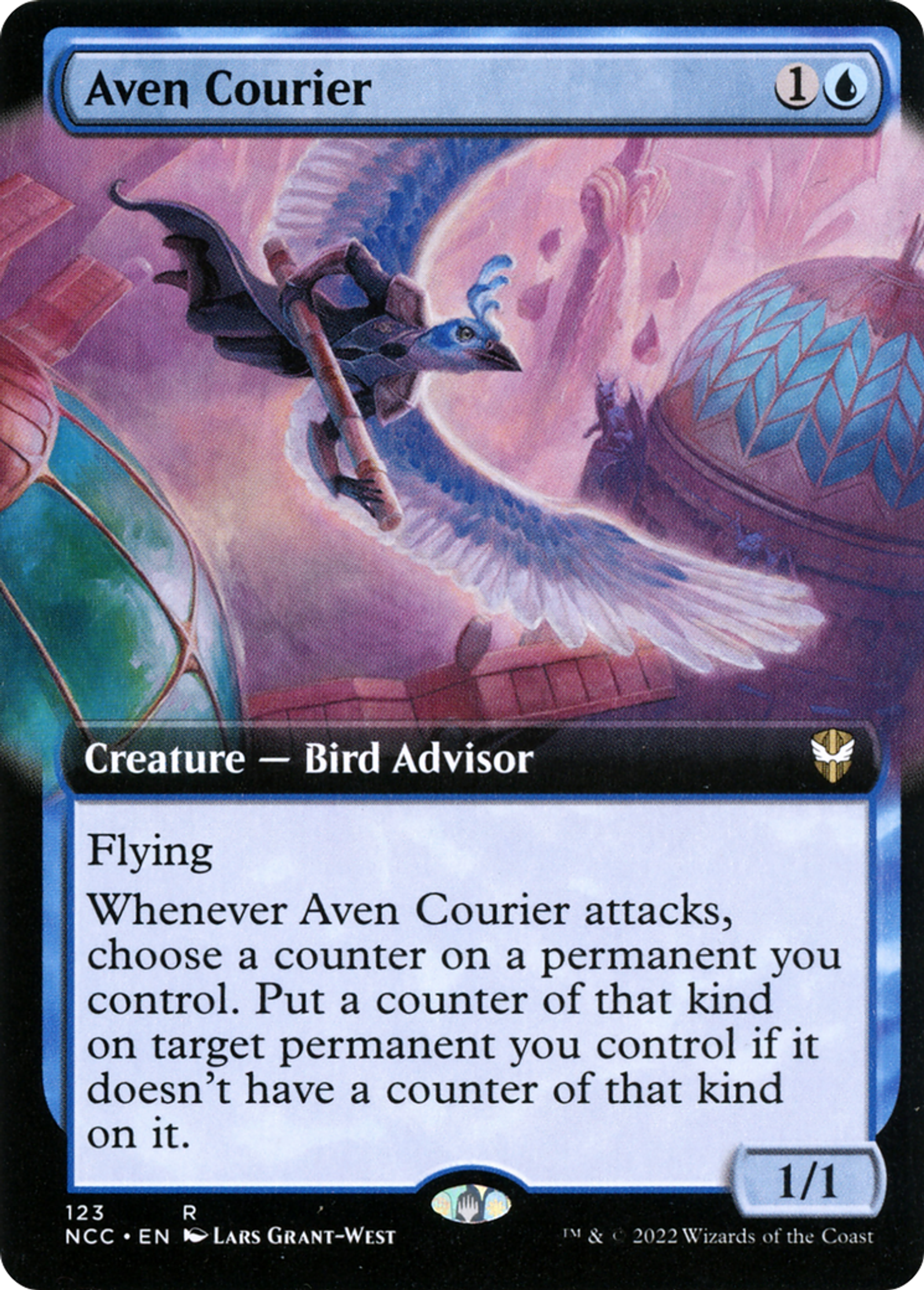 Aven Courier — New Capenna Commander — Magic: The Gathering