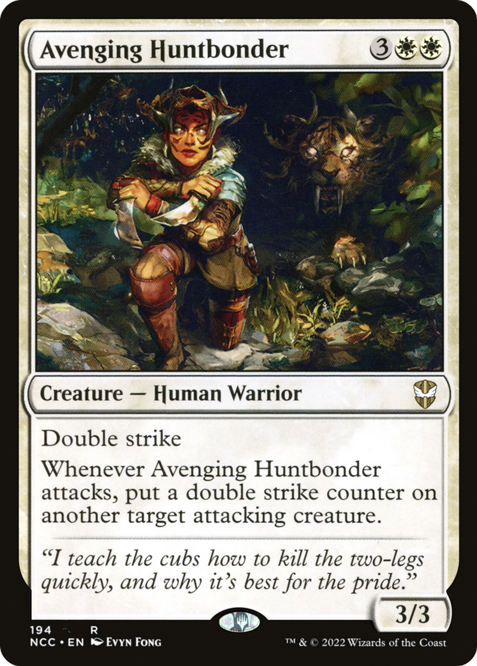 Avenging Huntbonder — New Capenna Commander — Magic: The Gathering