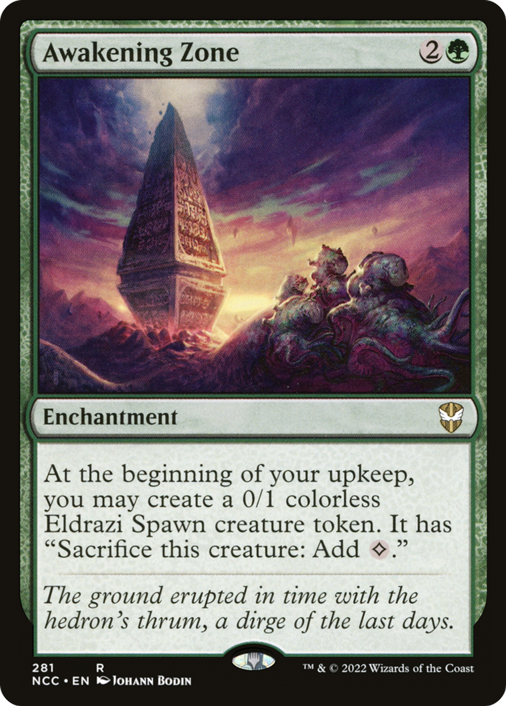 Awakening Zone — New Capenna Commander — Magic: The Gathering