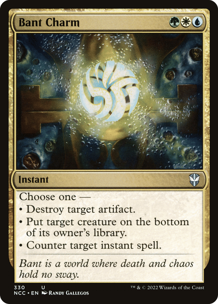 Bant Charm — New Capenna Commander — Magic: The Gathering