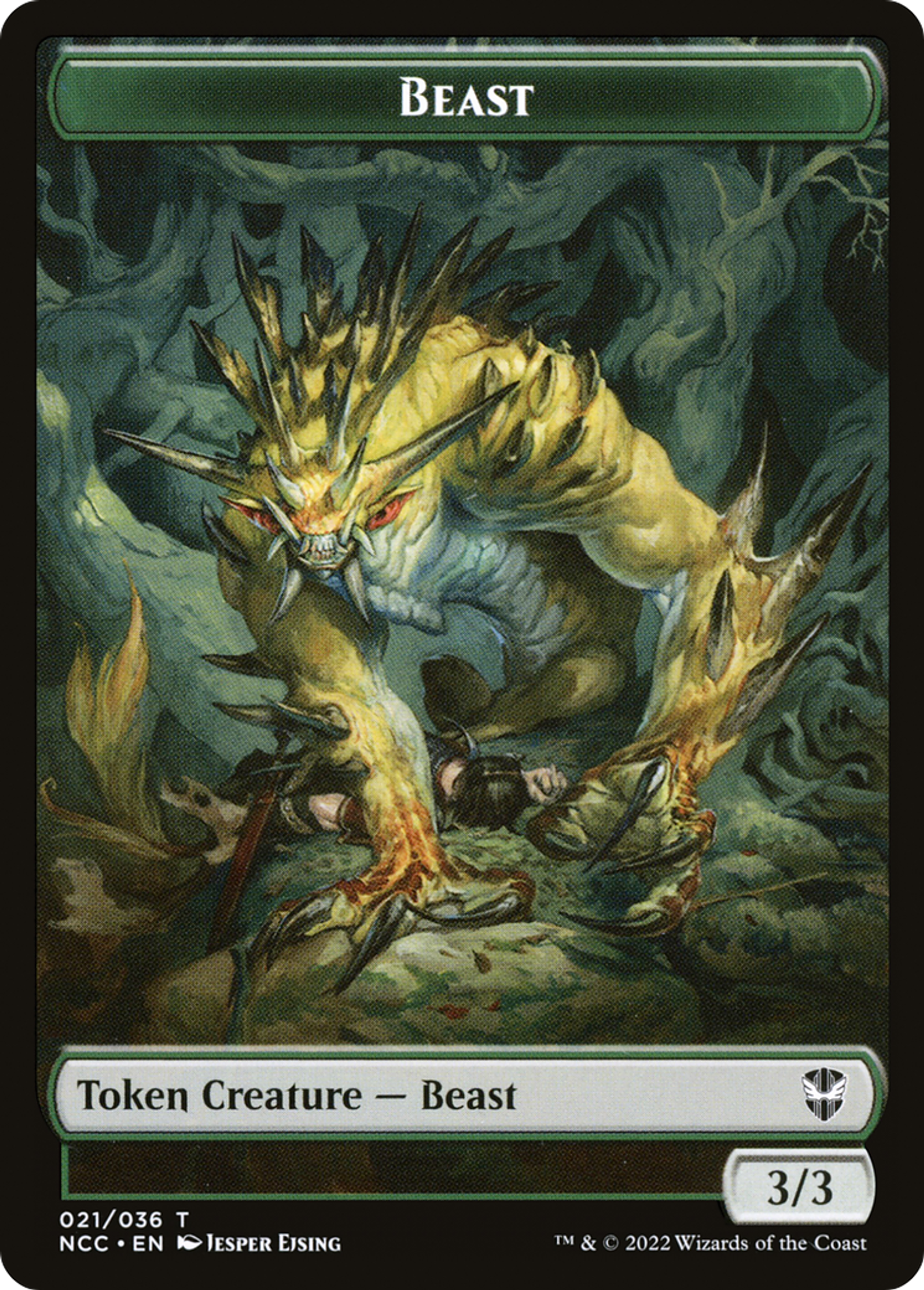 Beast — New Capenna Commander — Magic: The Gathering