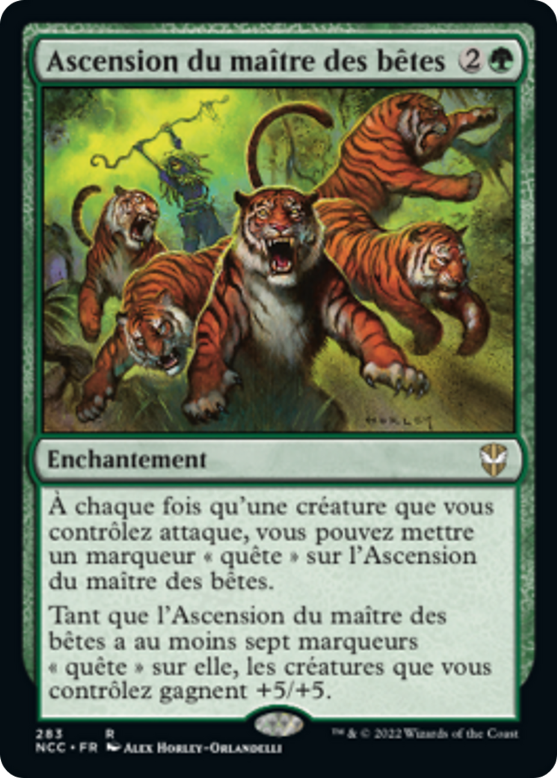 Ascension du maître des bêtes — New Capenna Commander — Magic: The Gathering