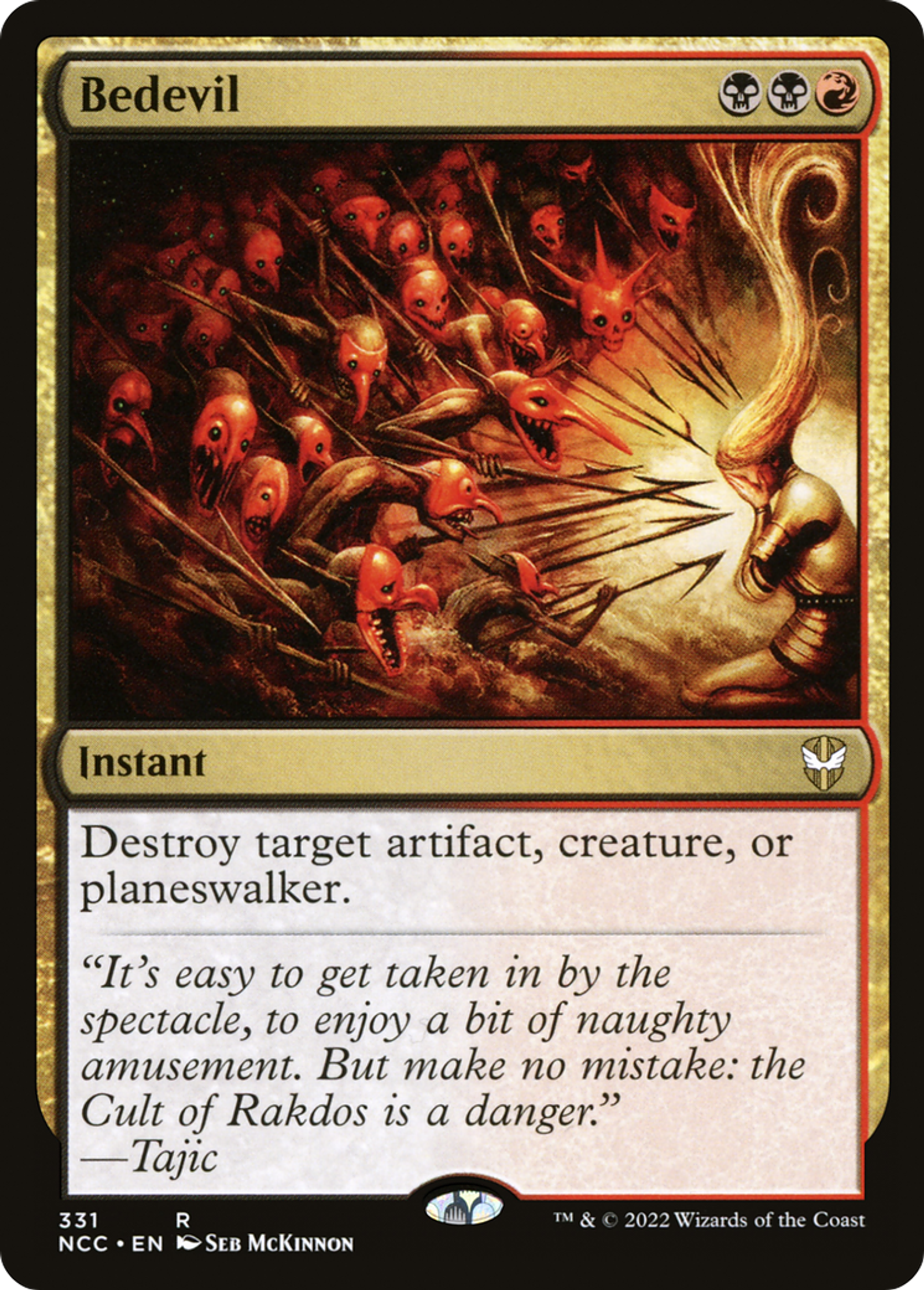 Bedevil — New Capenna Commander — Magic: The Gathering