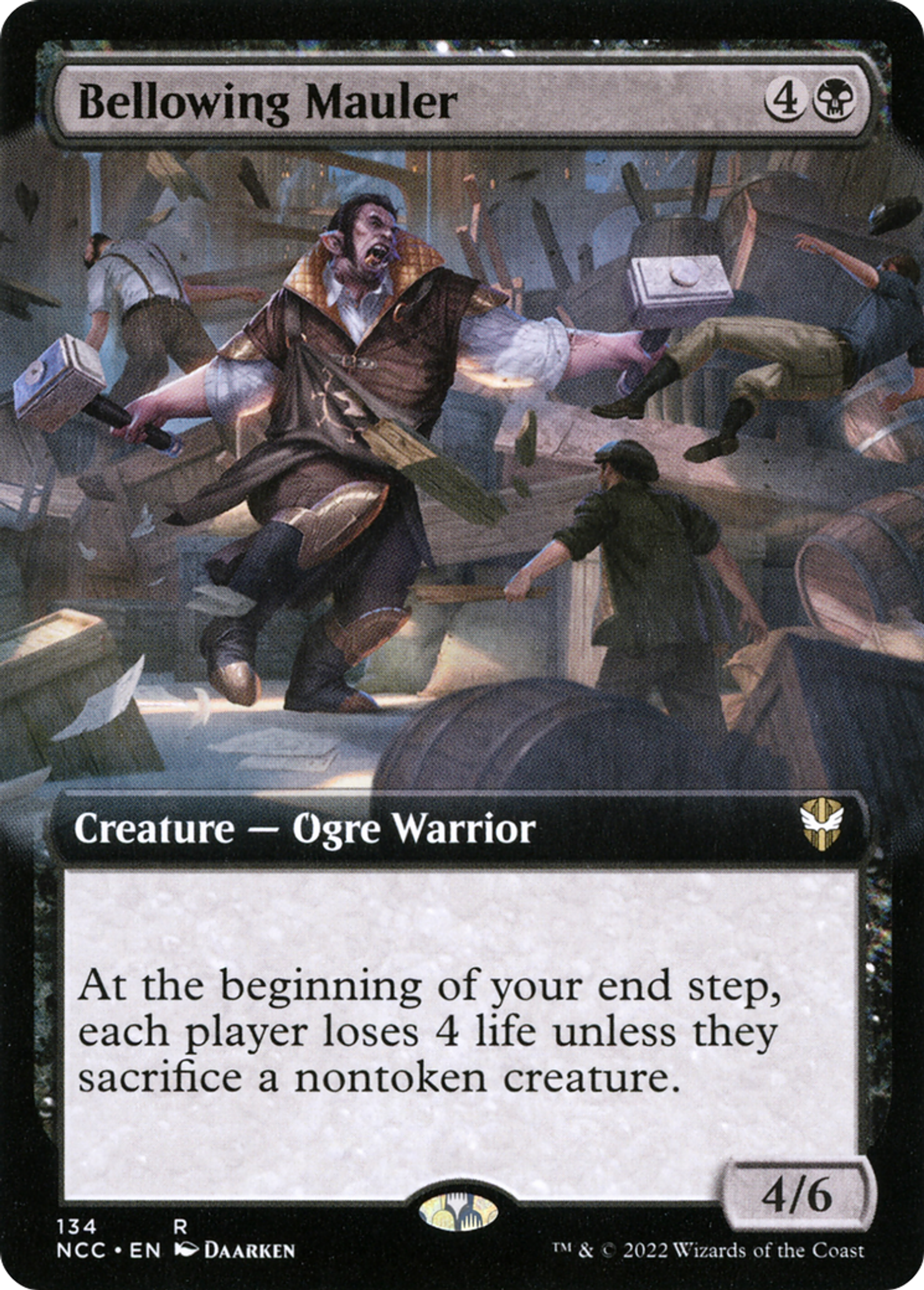 Bellowing Mauler — New Capenna Commander — Magic: The Gathering