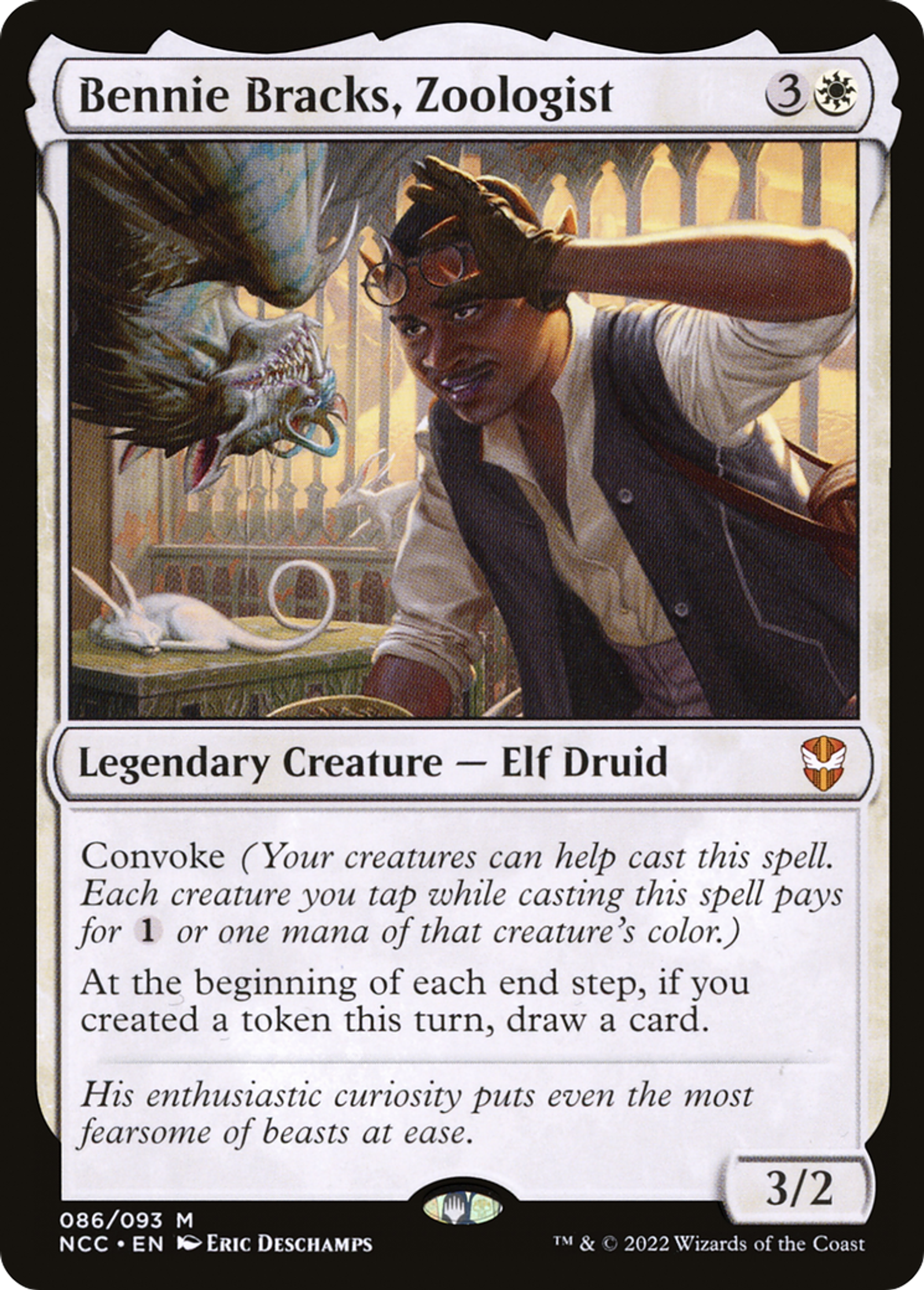 Bennie Bracks, Zoologist — New Capenna Commander — Magic: The Gathering