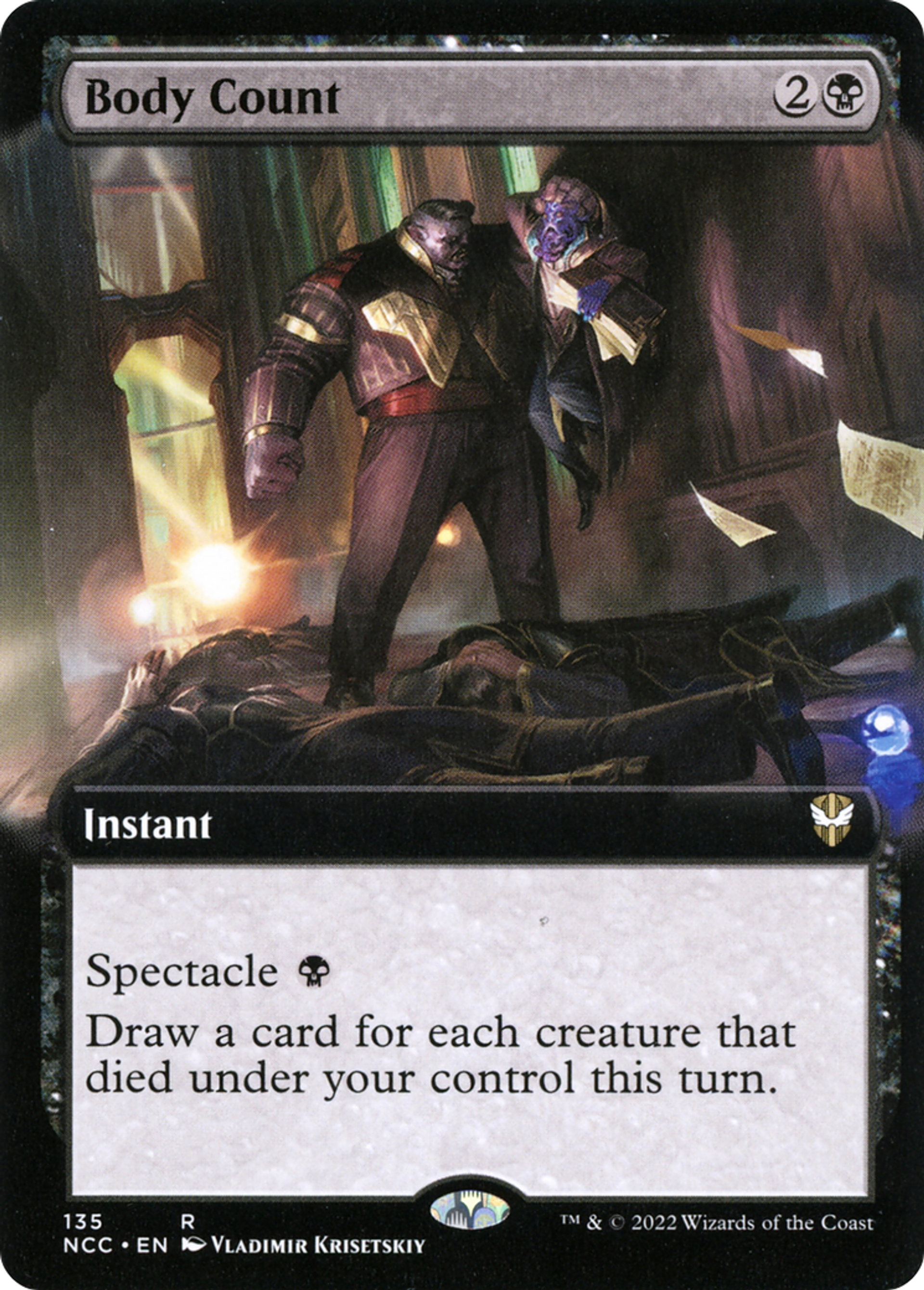 Body Count — New Capenna Commander — Magic: The Gathering