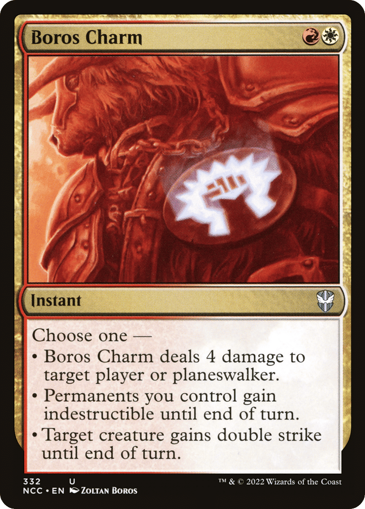 Boros Charm — New Capenna Commander — Magic: The Gathering