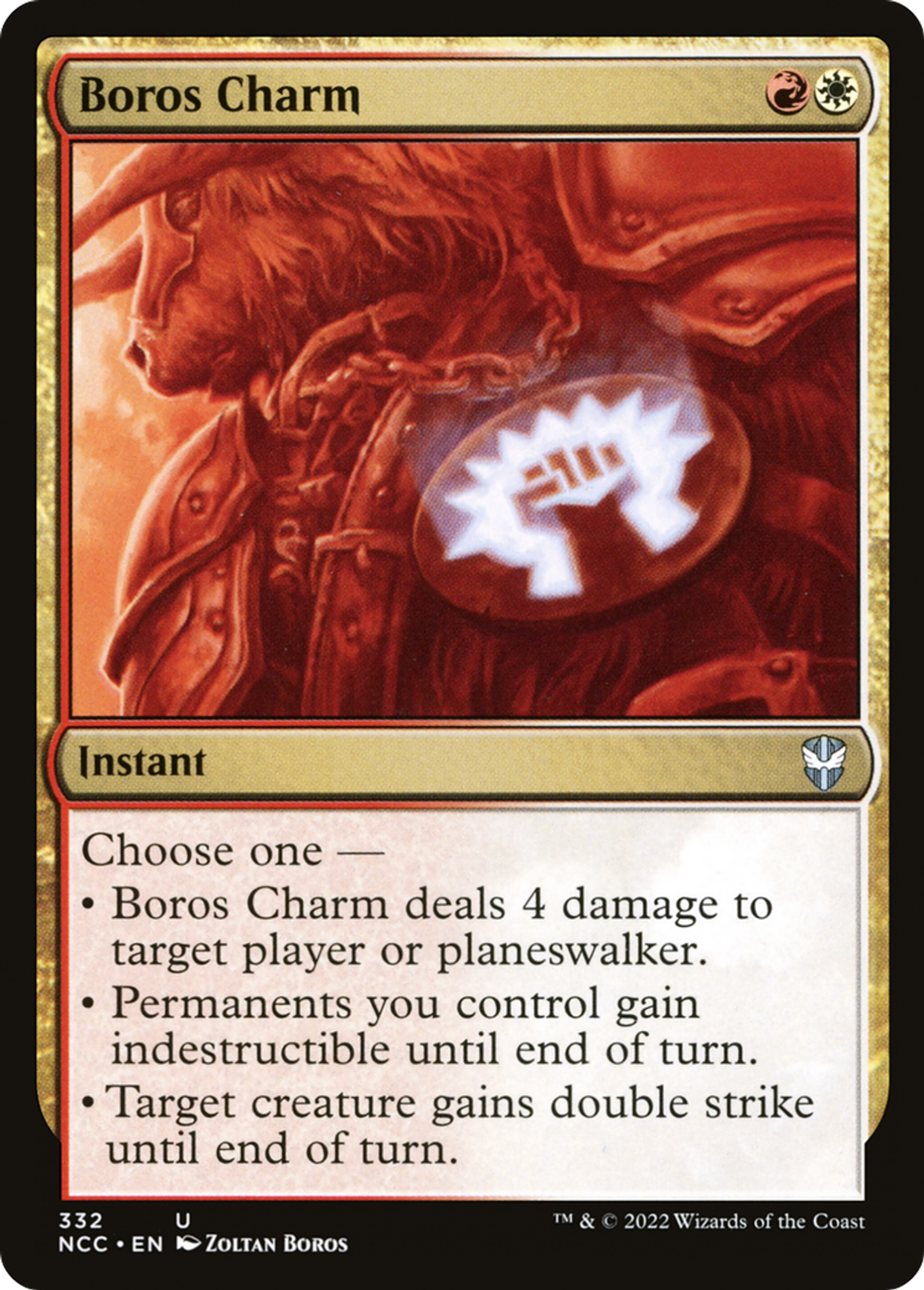 Charme de Boros — New Capenna Commander — Magic: The Gathering