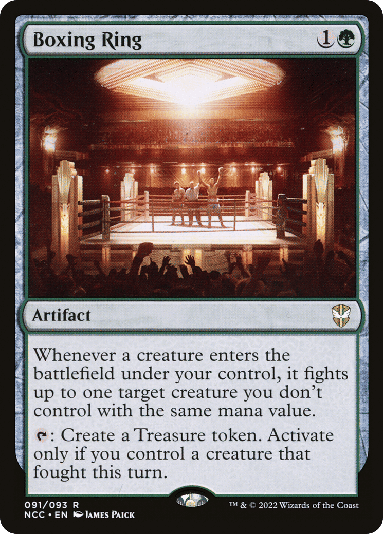 Boxing Ring — New Capenna Commander — Magic: The Gathering