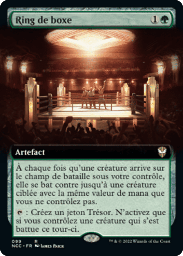 Ring de boxe — New Capenna Commander — Magic: The Gathering