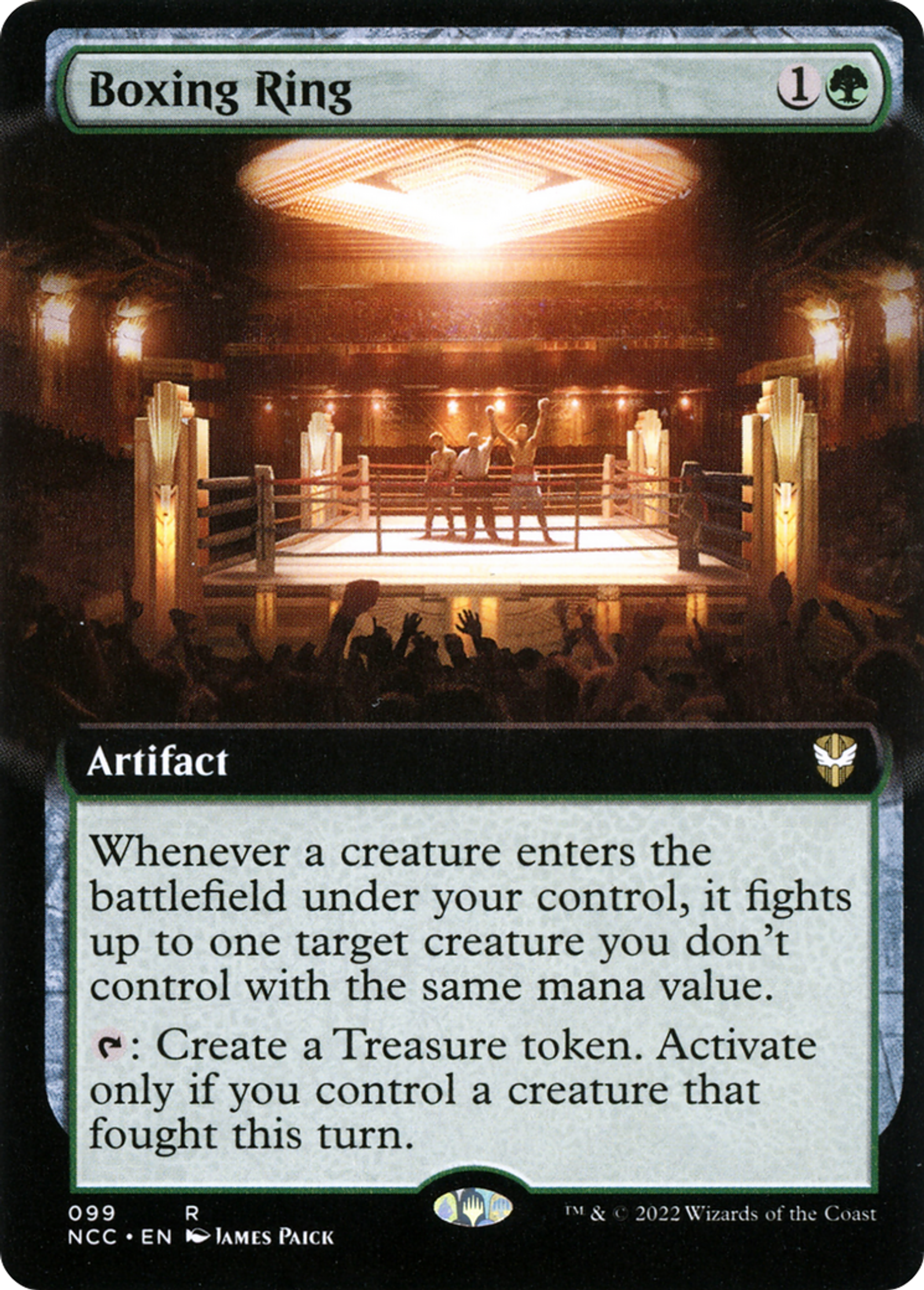 Boxing Ring — New Capenna Commander — Magic: The Gathering