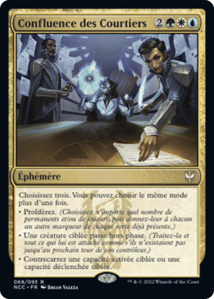 Confluence des Courtiers — New Capenna Commander — Magic: The Gathering