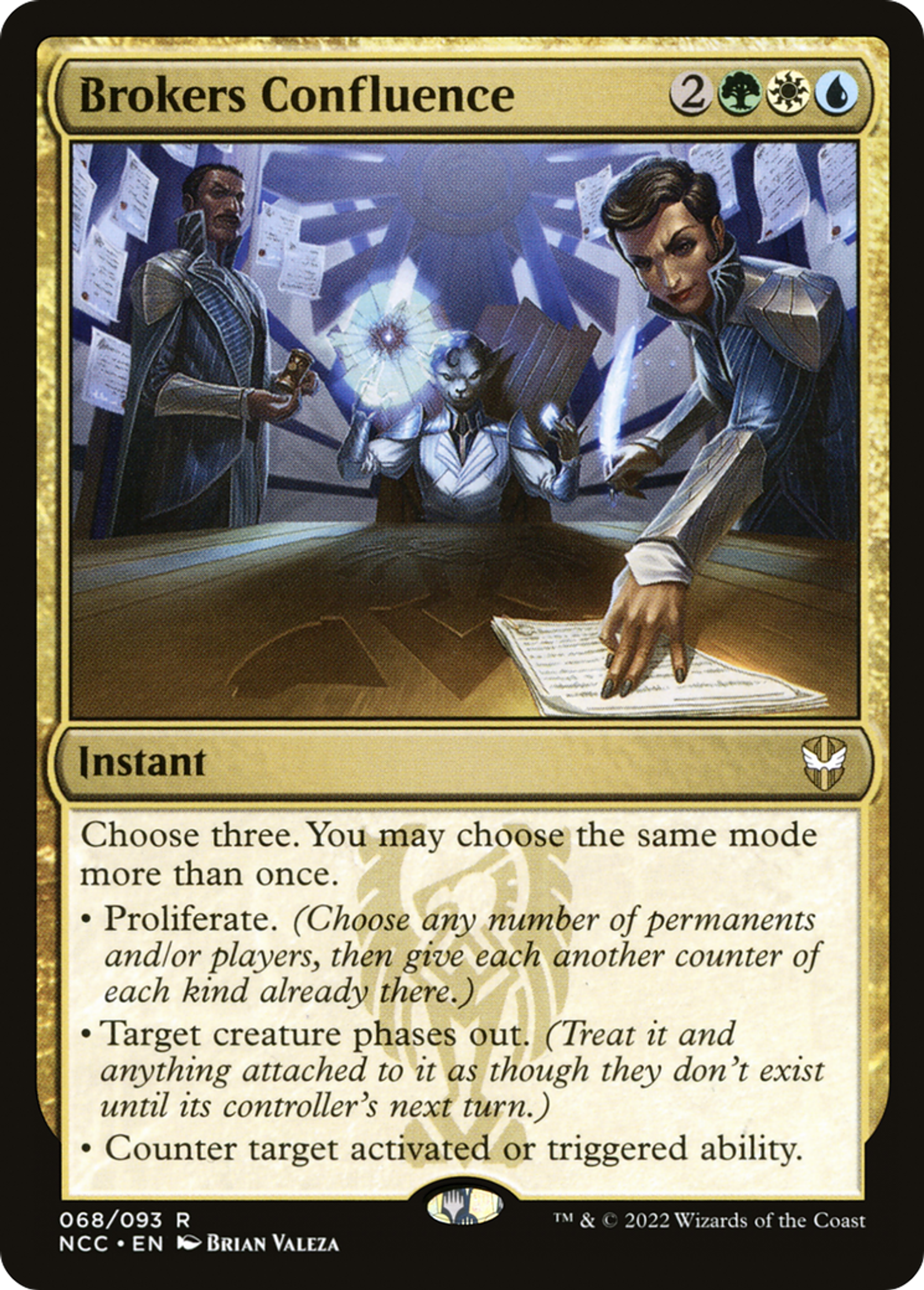 Brokers Confluence — New Capenna Commander — Magic: The Gathering