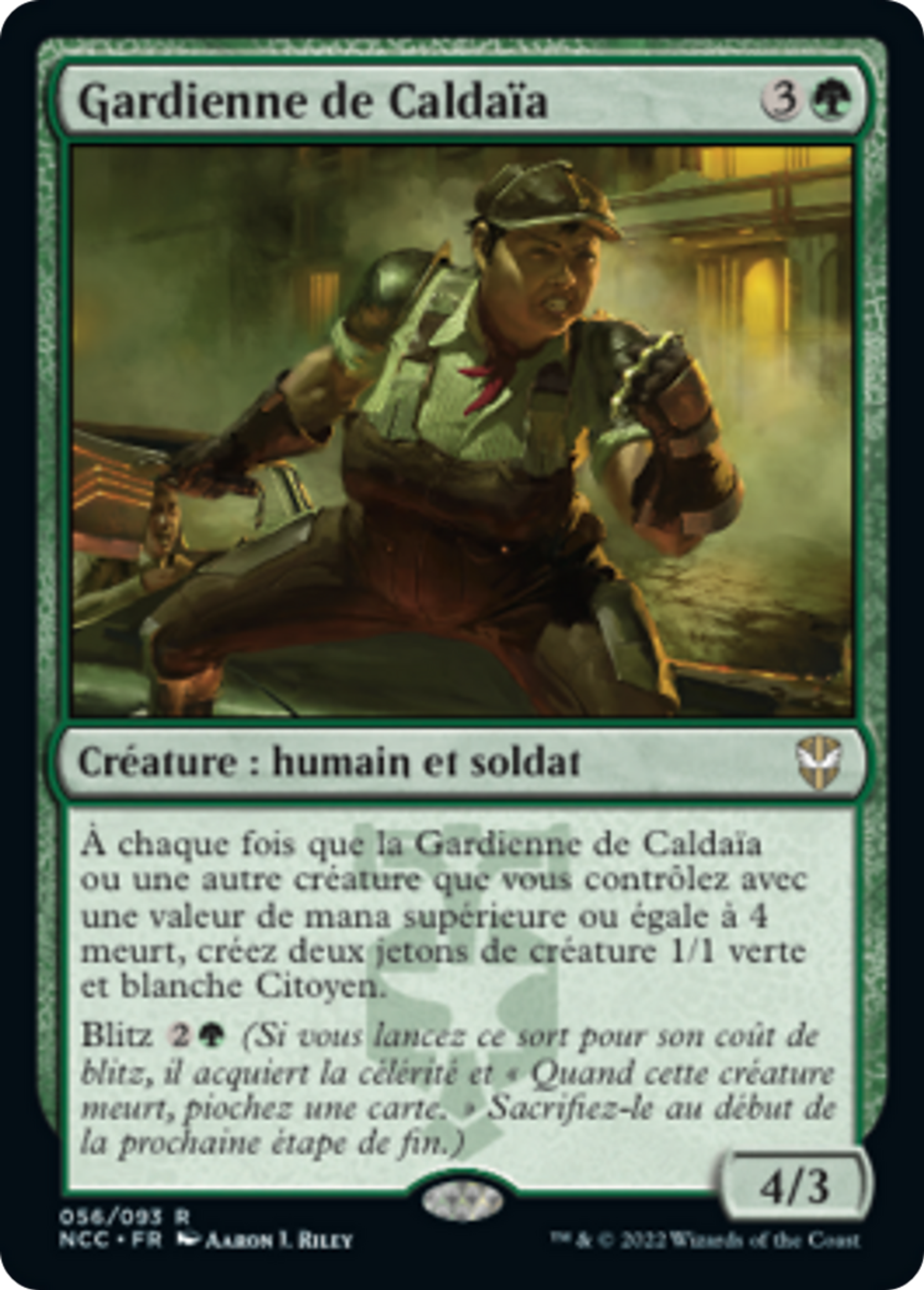 Gardienne de Caldaïa — New Capenna Commander — Magic: The Gathering