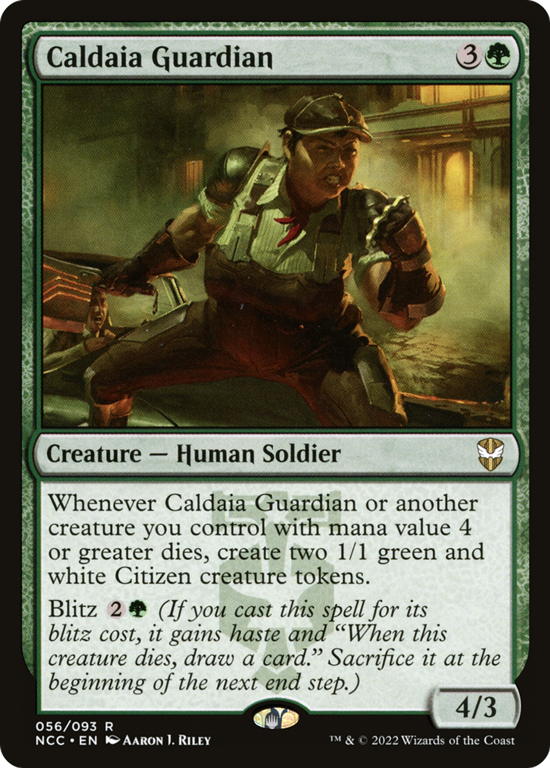 Caldaia Guardian — New Capenna Commander — Magic: The Gathering