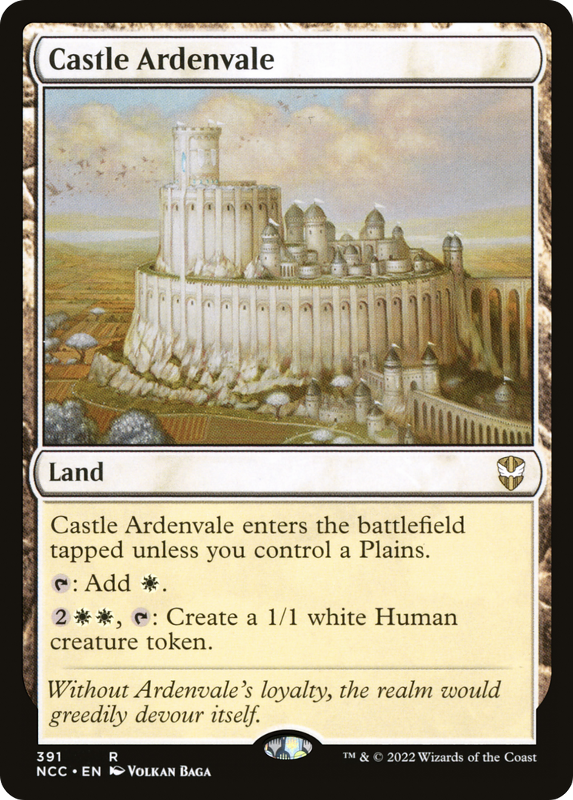 Castle Ardenvale — New Capenna Commander — Magic: The Gathering