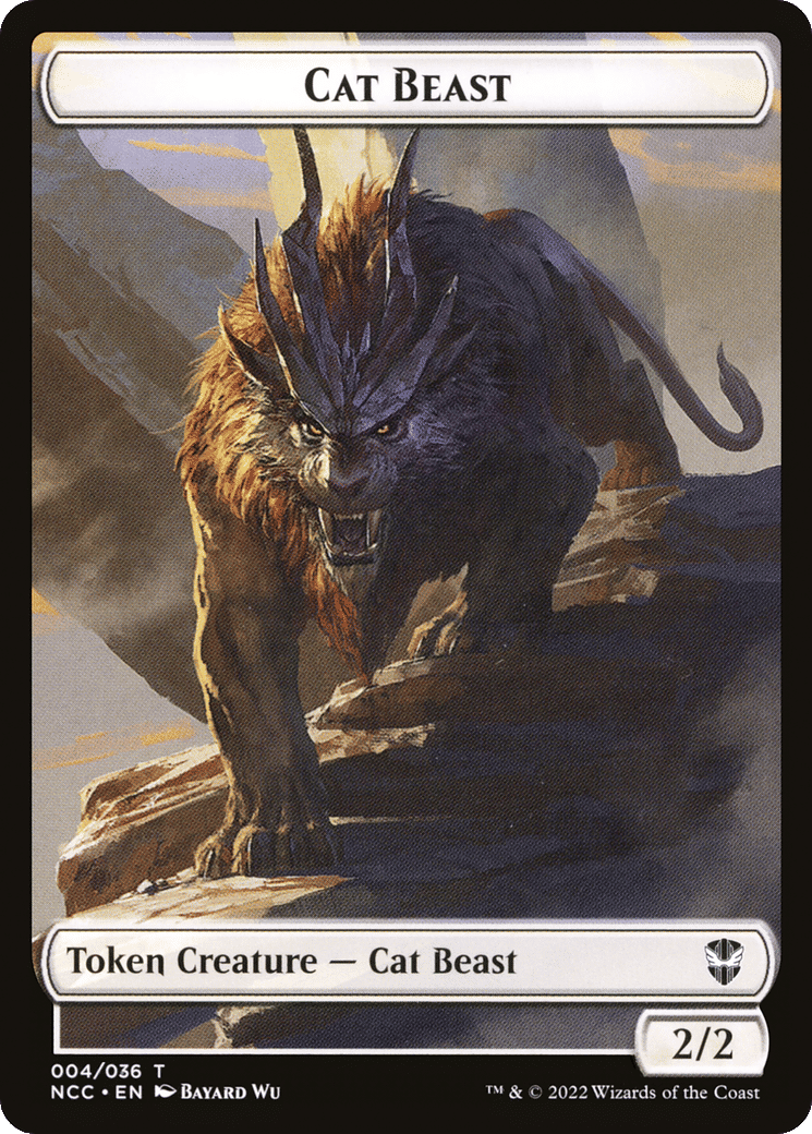 Cat Beast — New Capenna Commander — Magic: The Gathering