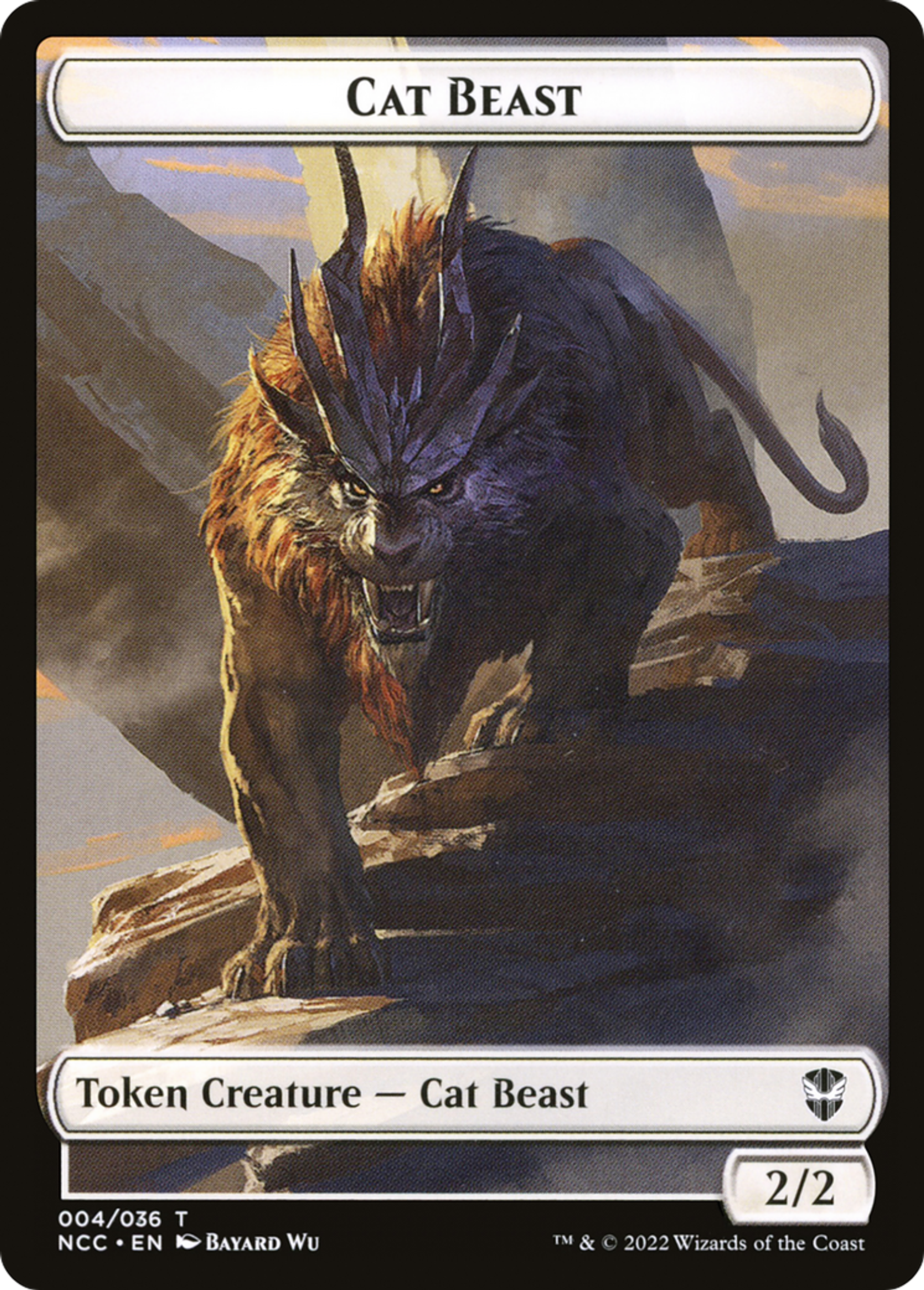 Cat Beast — New Capenna Commander — Magic: The Gathering