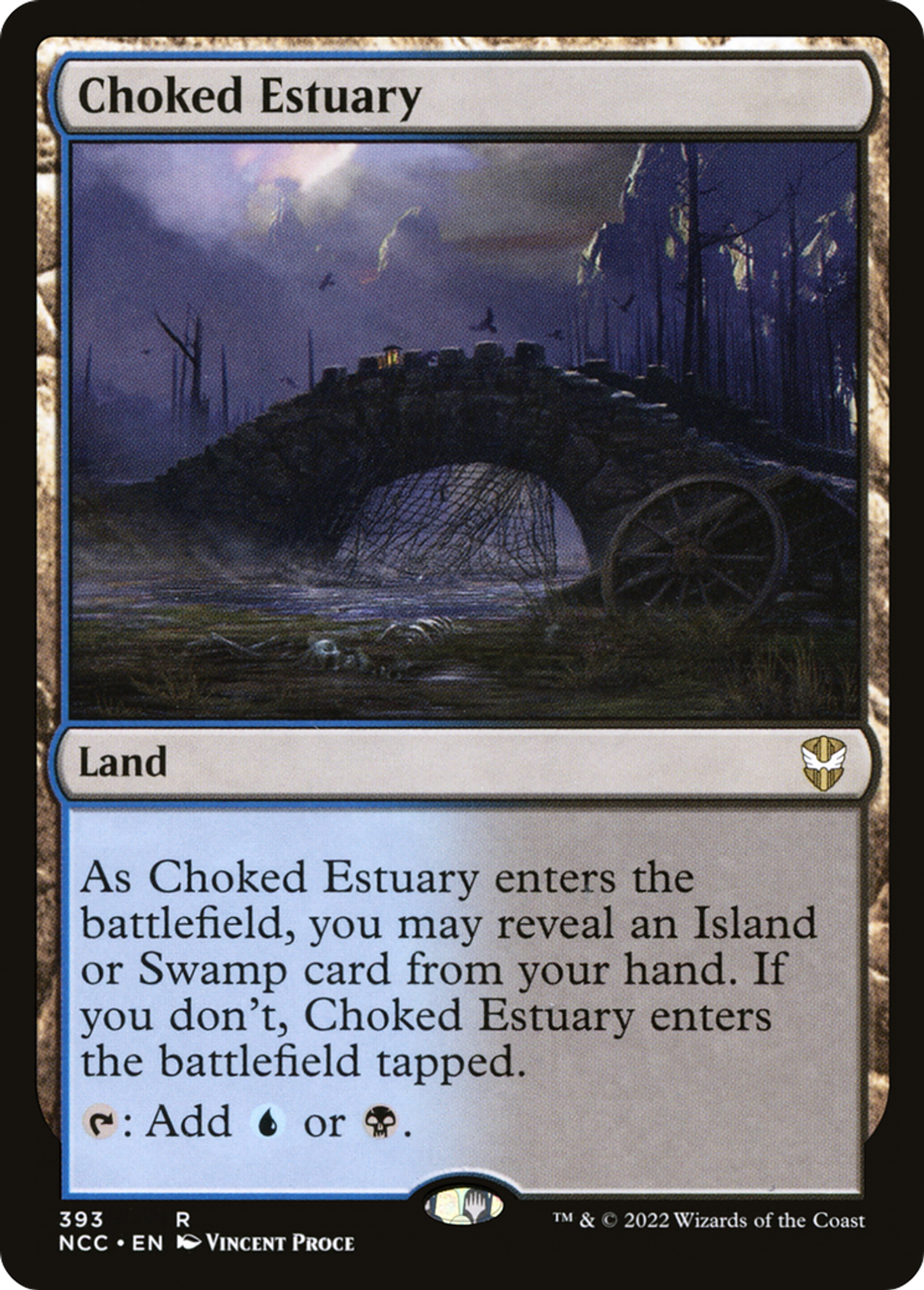 Choked Estuary — New Capenna Commander — Magic: The Gathering