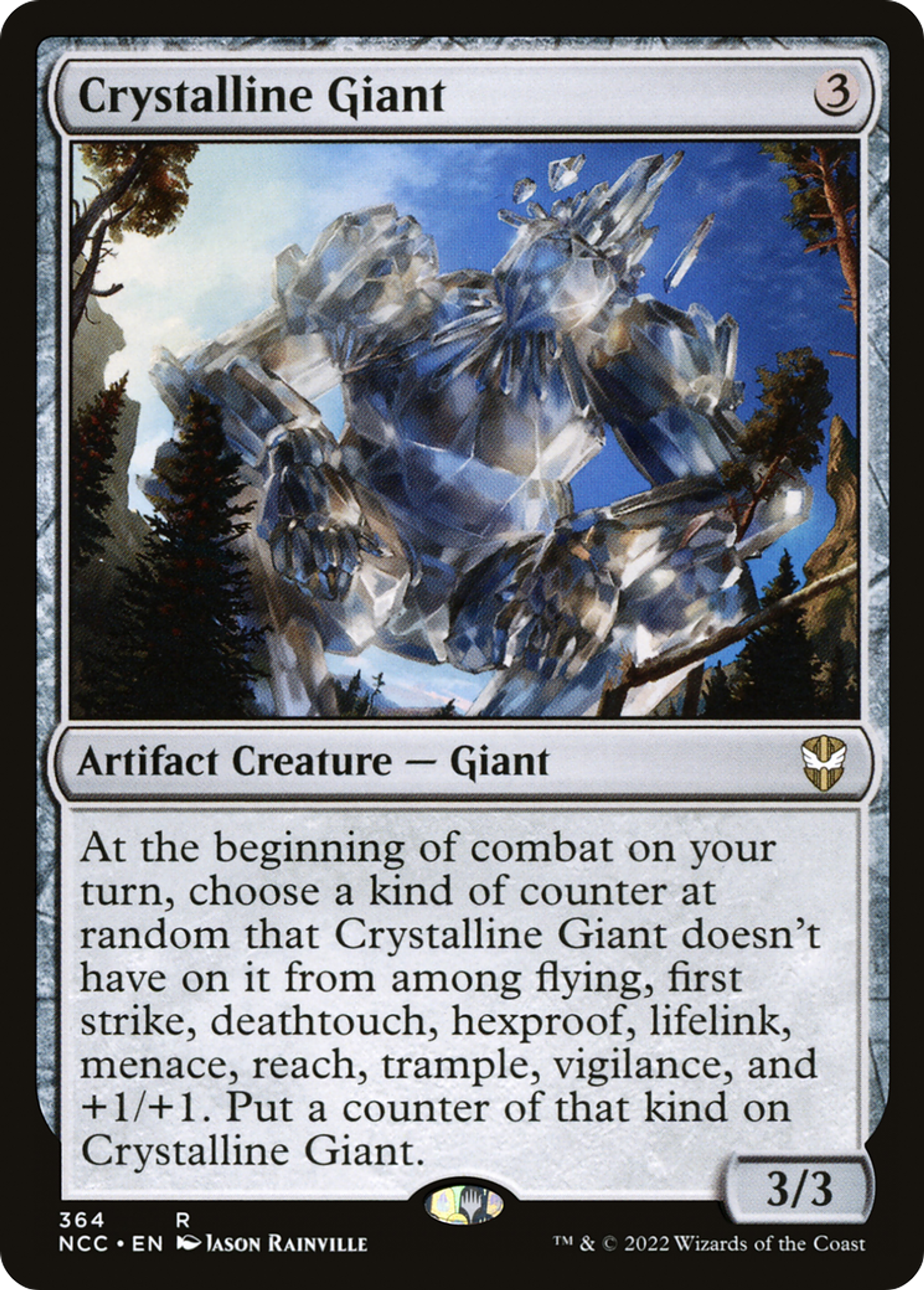 Crystalline Giant — New Capenna Commander — Magic: The Gathering
