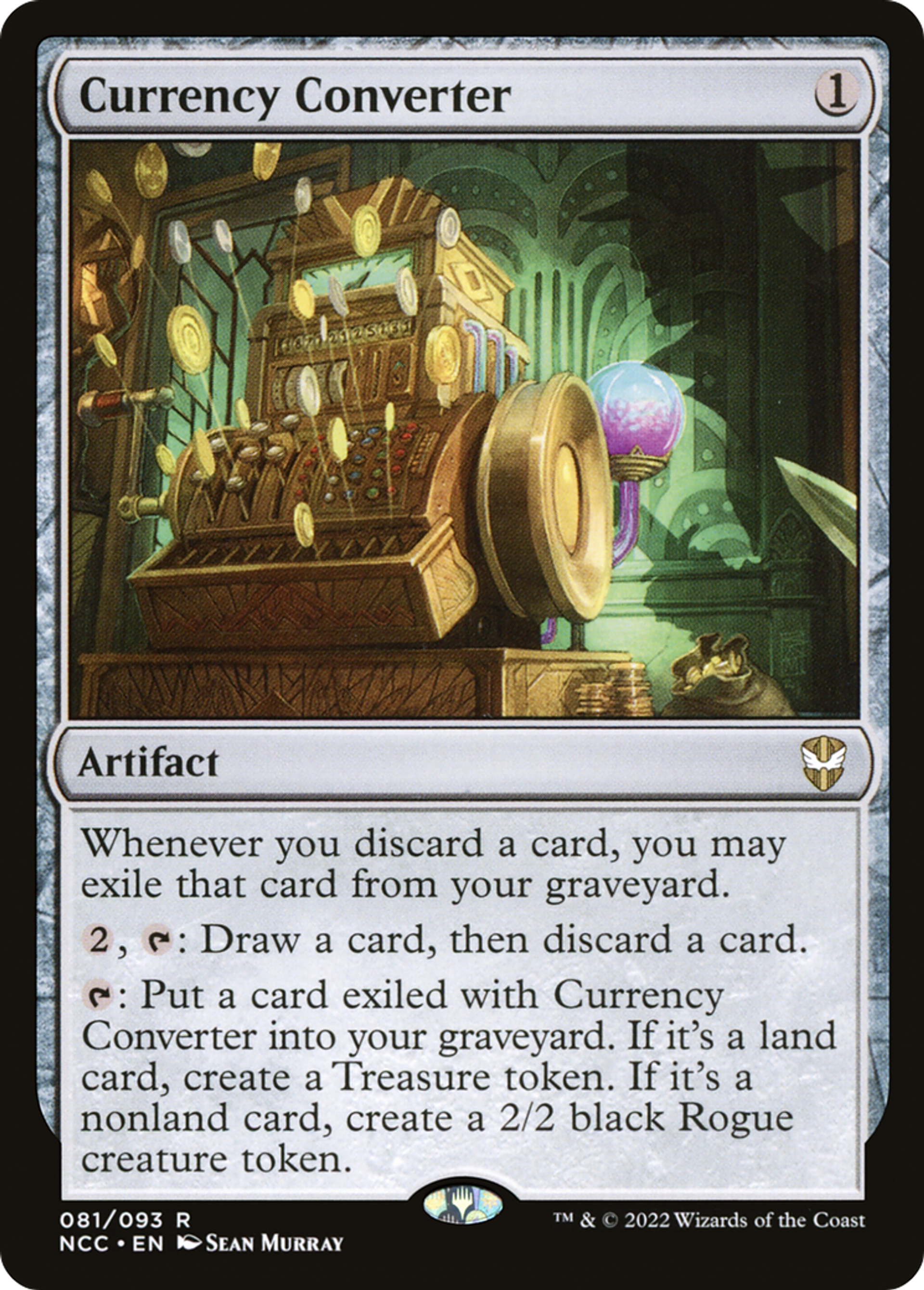 Convertisseur de devises — New Capenna Commander — Magic: The Gathering
