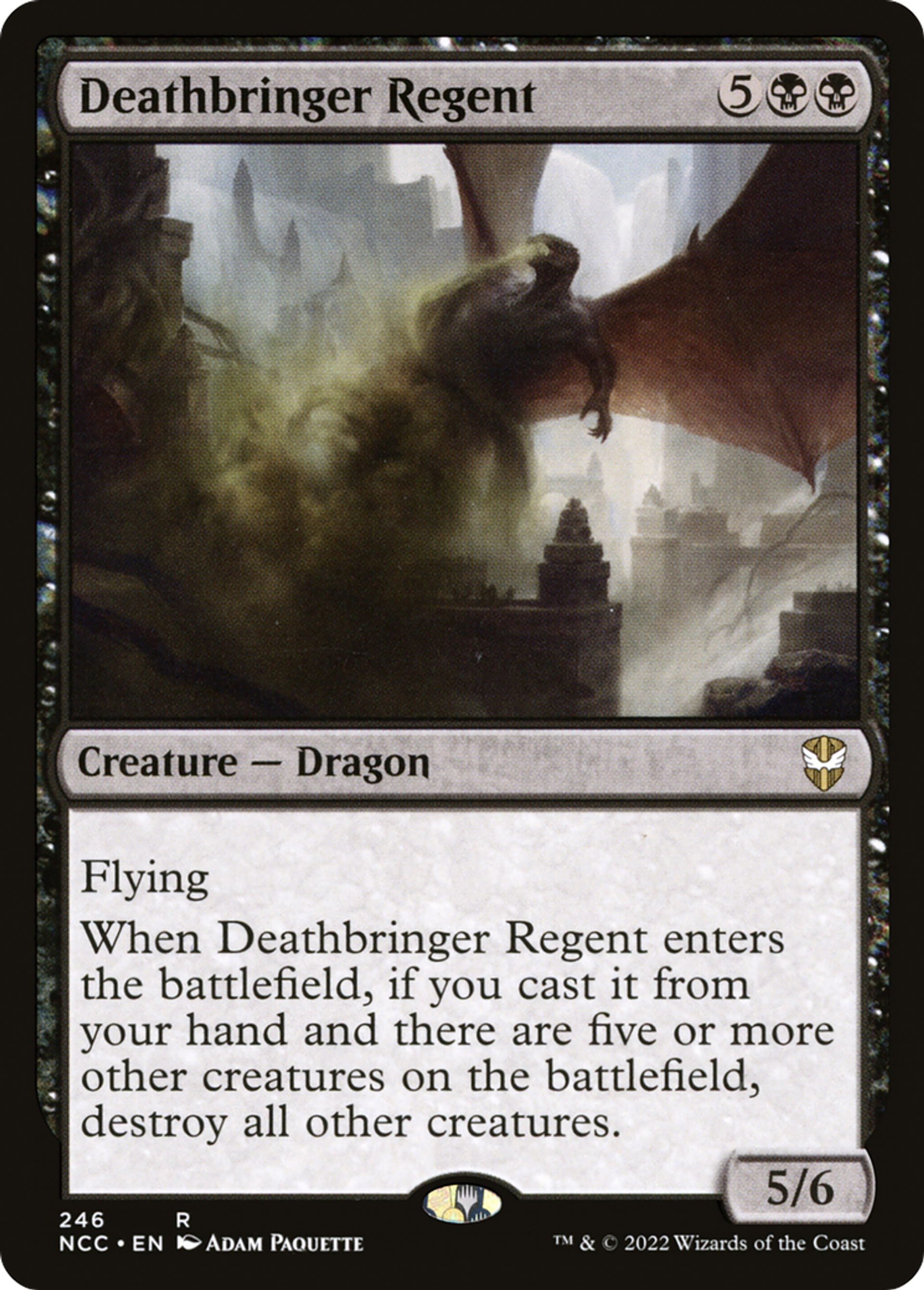 Deathbringer Regent — New Capenna Commander — Magic: The Gathering