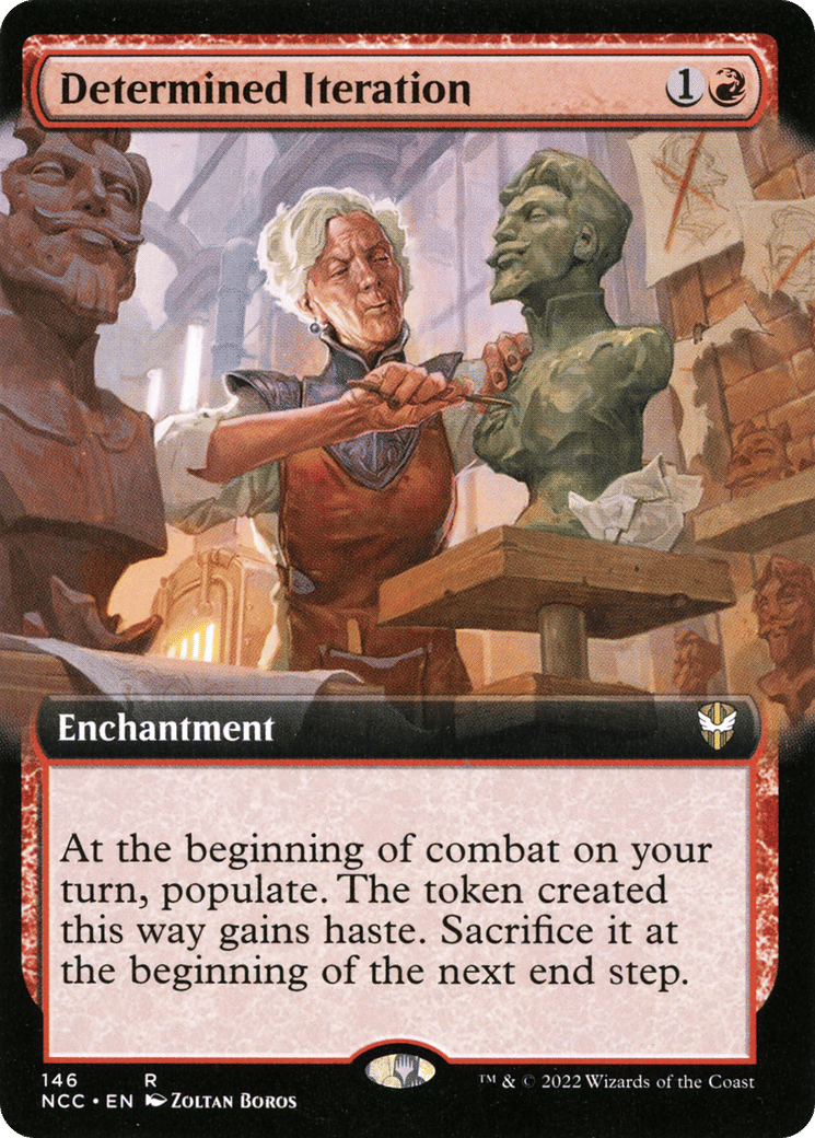 Determined Iteration — New Capenna Commander — Magic: The Gathering