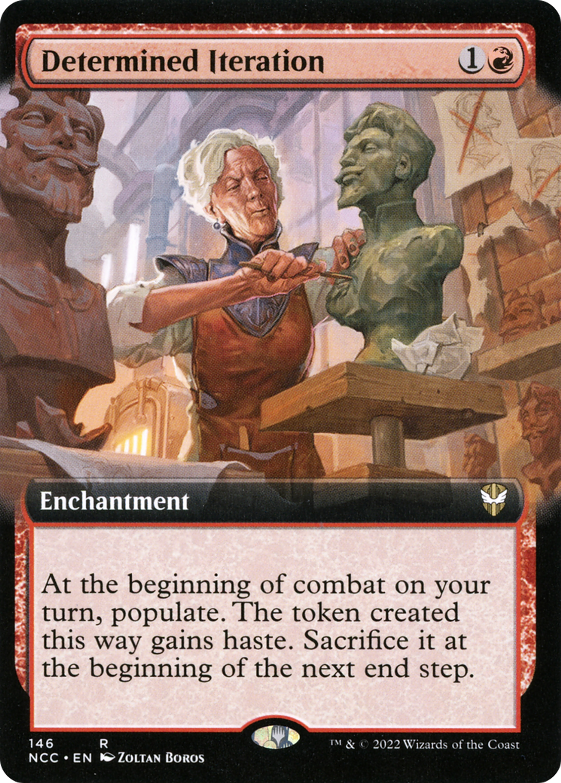 Determined Iteration — New Capenna Commander — Magic: The Gathering